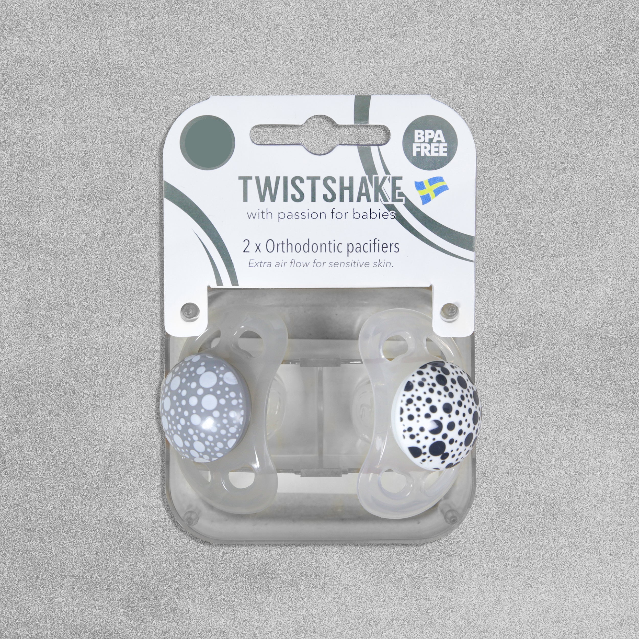 Twistshake Pacifier / Dummy 0-6 Months - Pack of 2