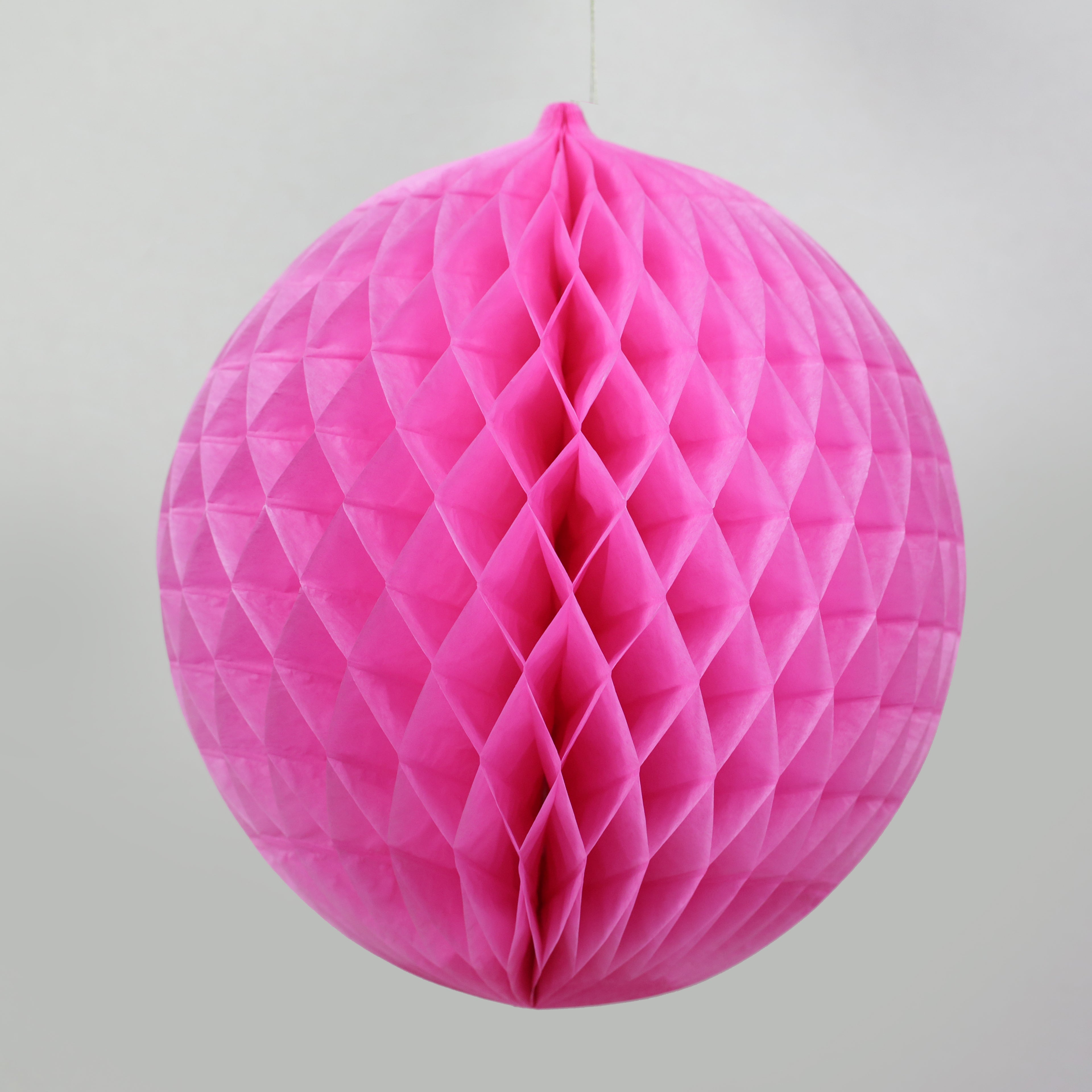 Pack of 1 'Paper Joy' Honeycomb Paper Party Decorations - large