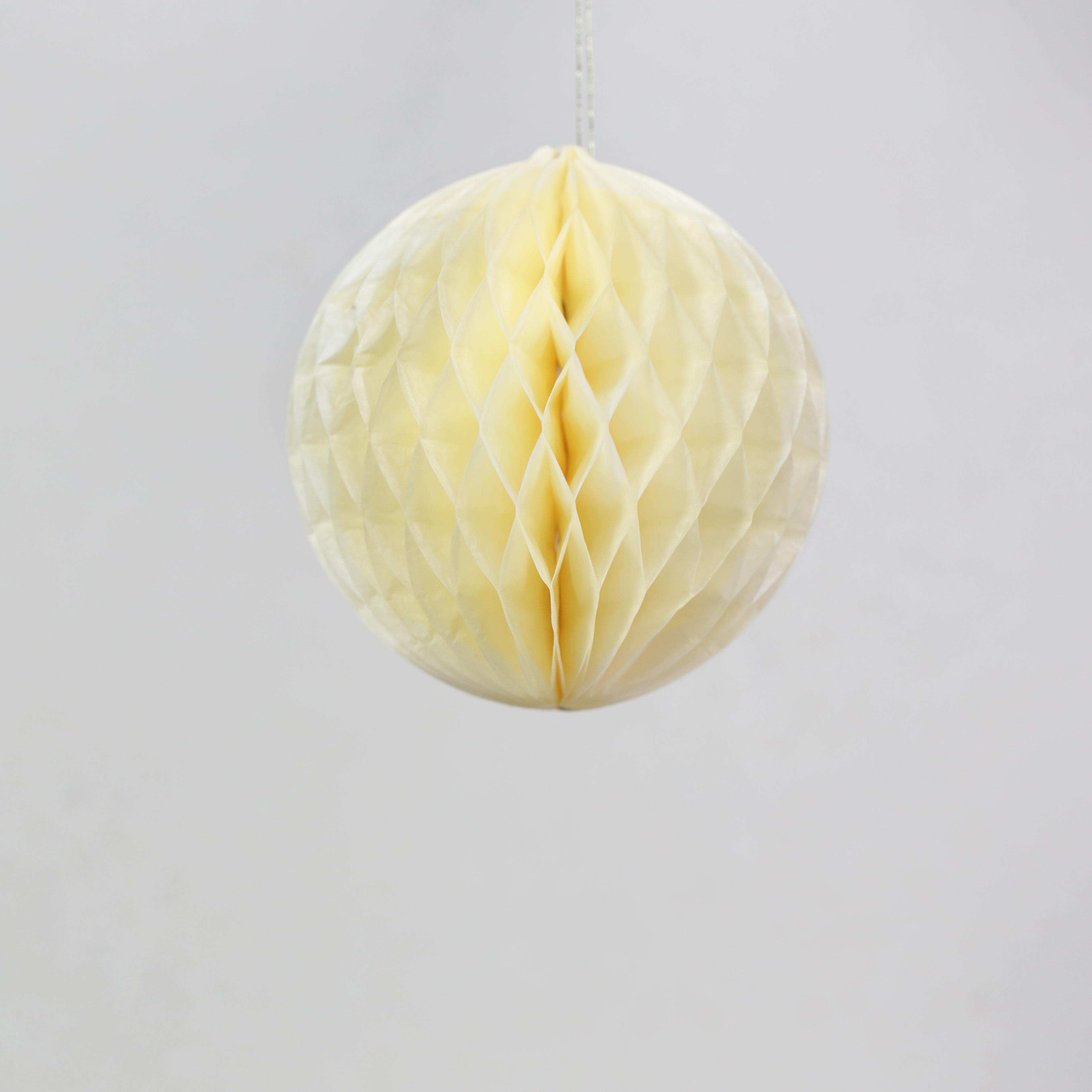 Pack of 3 'Paper Joy' Honeycomb Paper Party Decorations - small