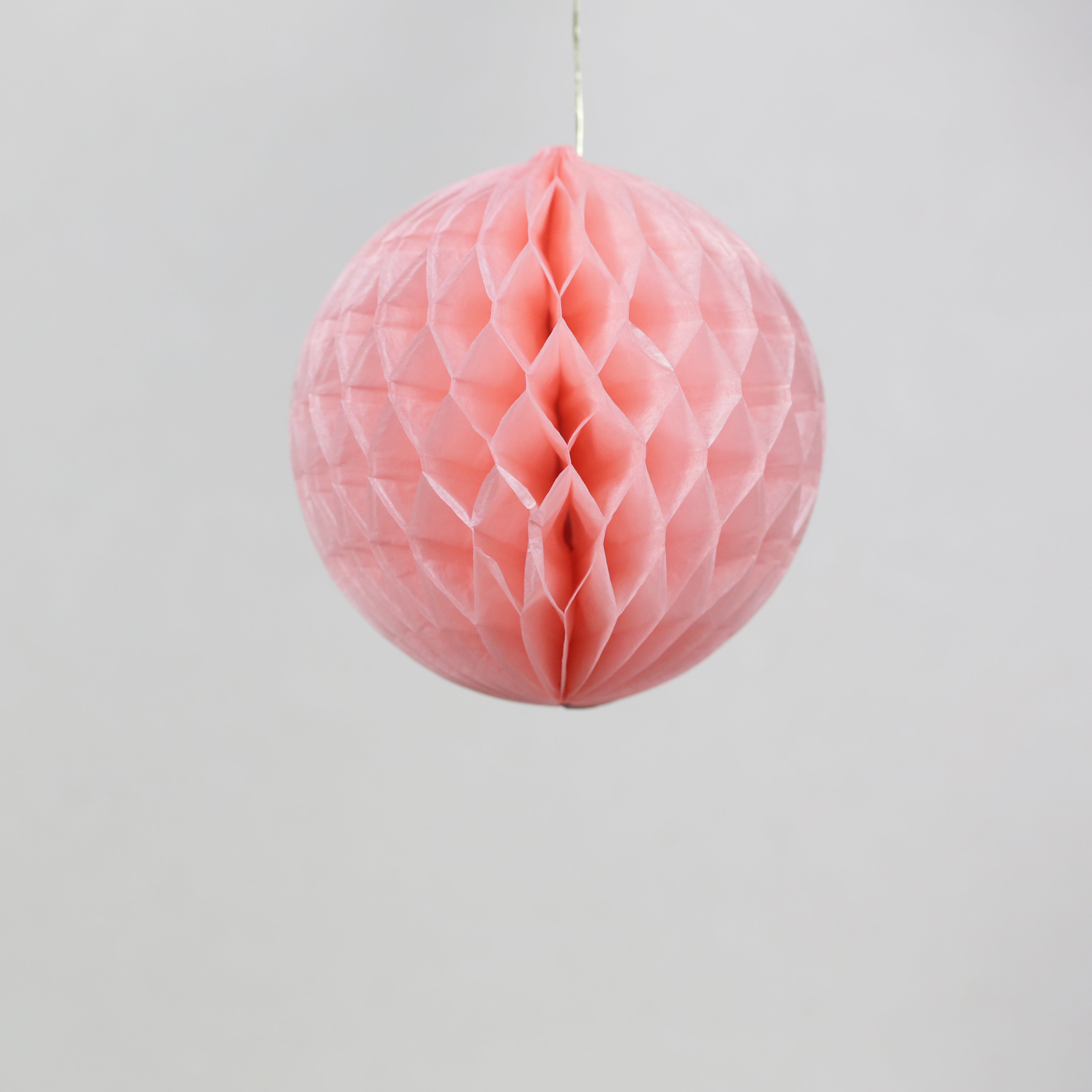 Pack of 3 'Paper Joy' Honeycomb Paper Party Decorations - small