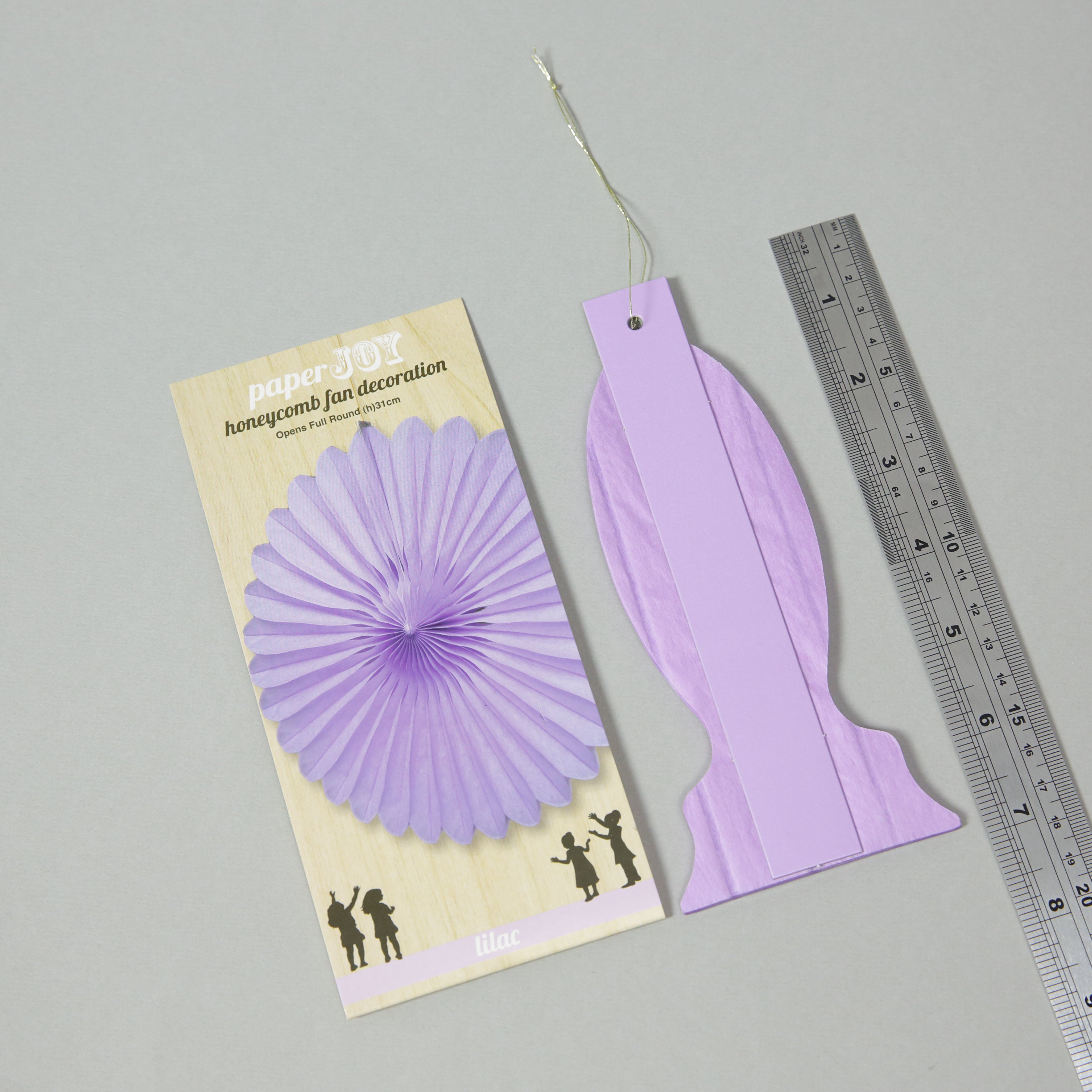 'Paper Joy' Fan Paper Party Decorations - small