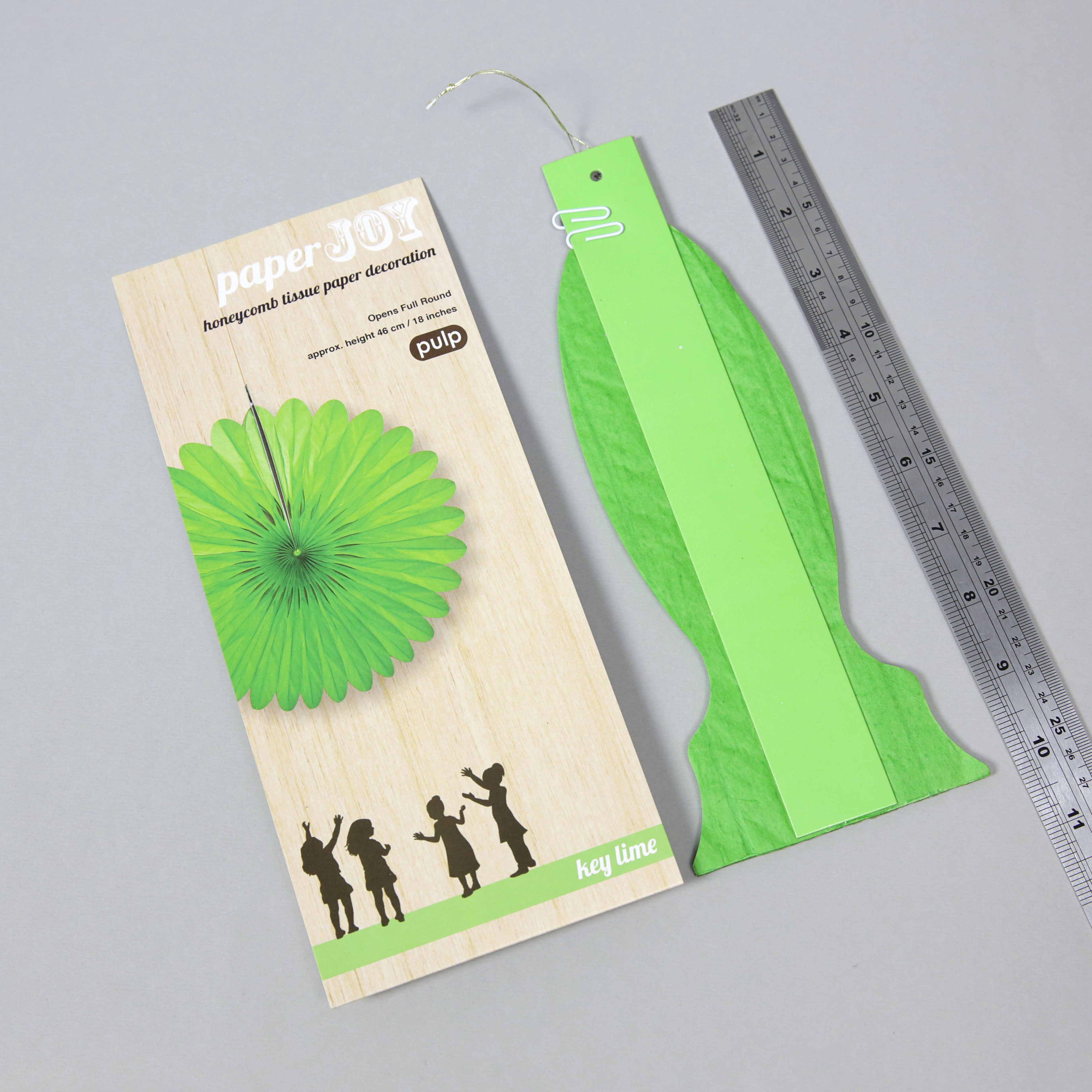 'Paper Joy' Fan Paper Party Decorations - medium