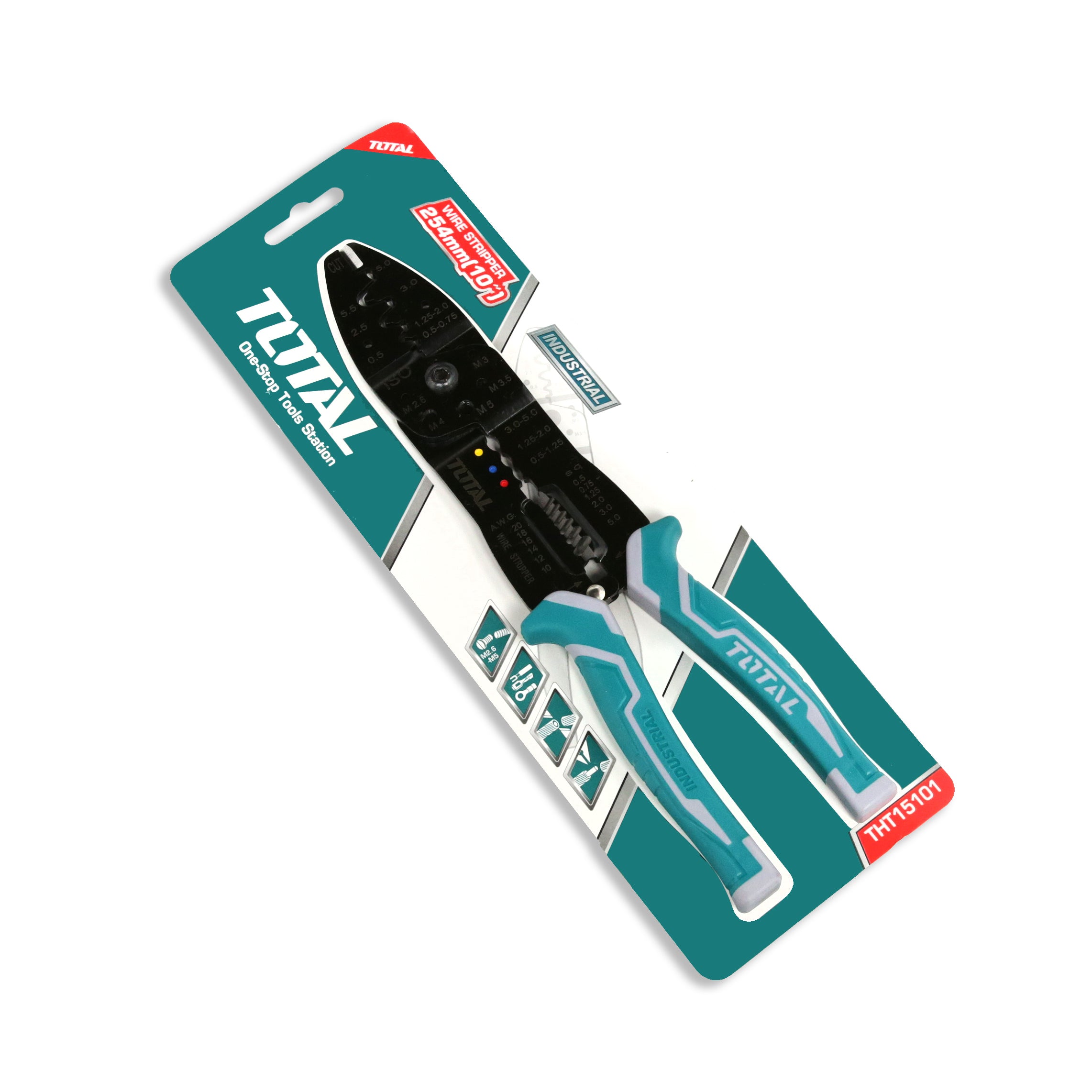 Total Wire Stripper - 254mm - THT15101