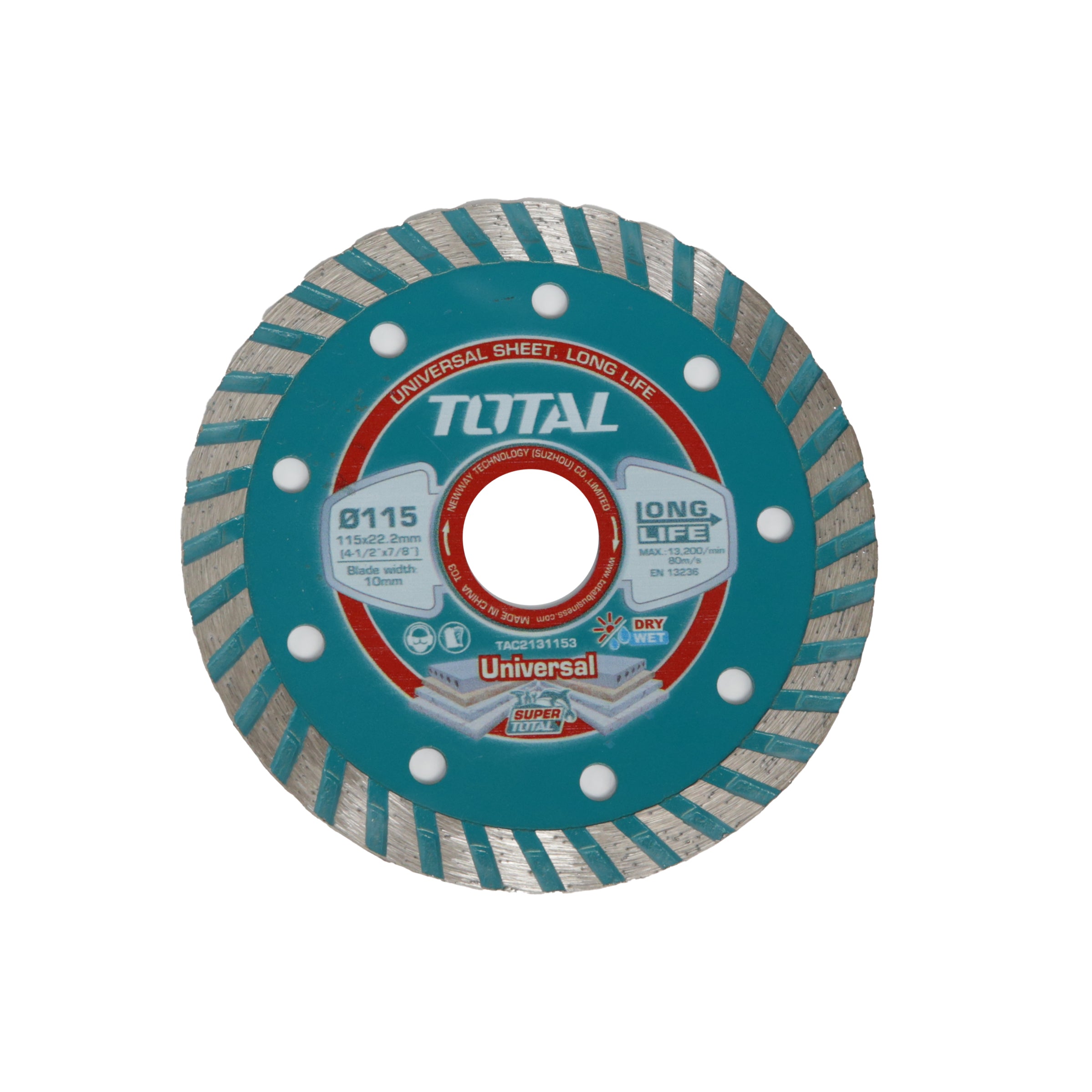 Total Turbo Diamond Disc - 115mm - TAC2131153
