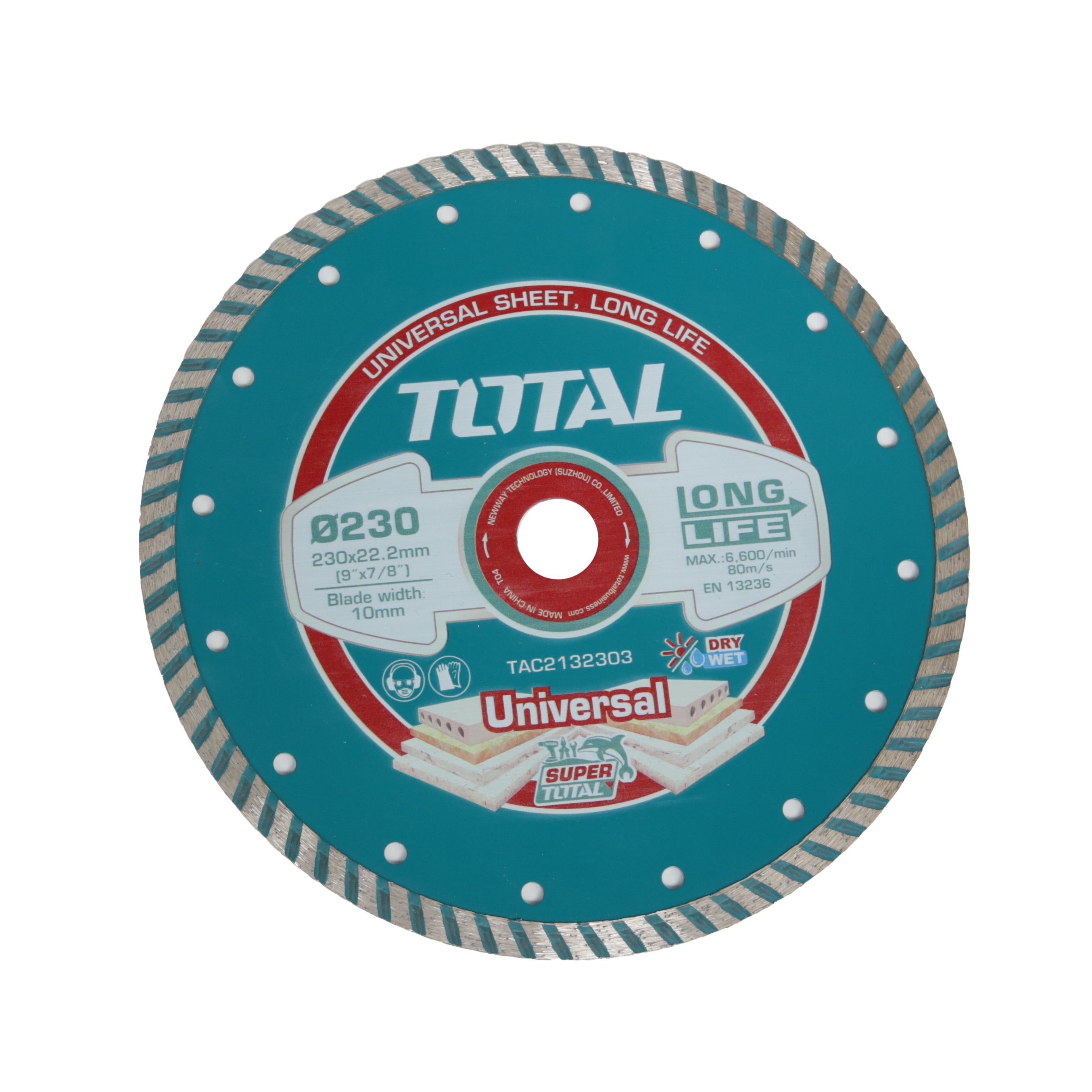 Total Turbo Diamond Disc - 230mm - TAC2132303