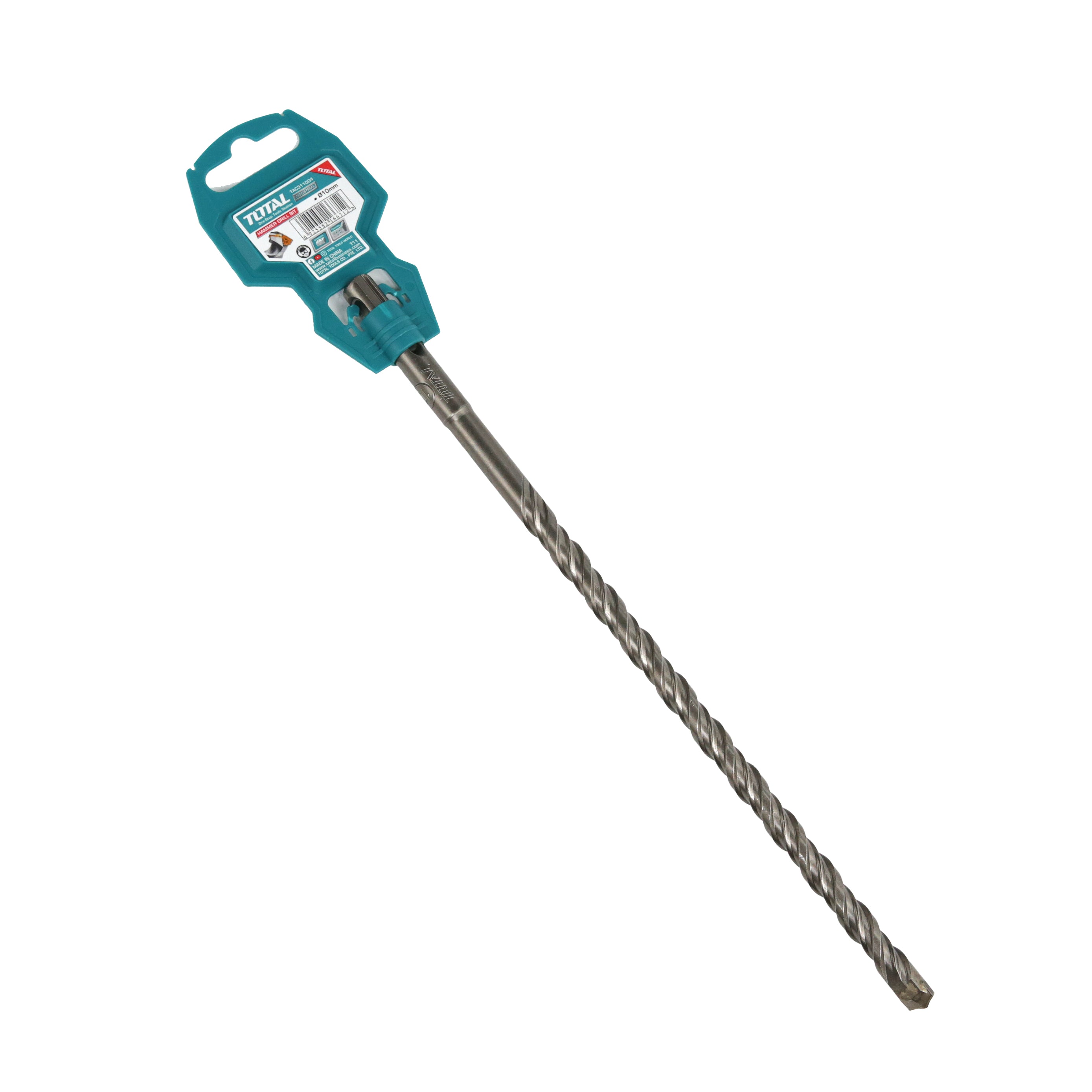 Drillforce 10-Pack 1/2" X 10" SDS Plus Rotary Hammer Drill Bits – Masonry & Concrete
