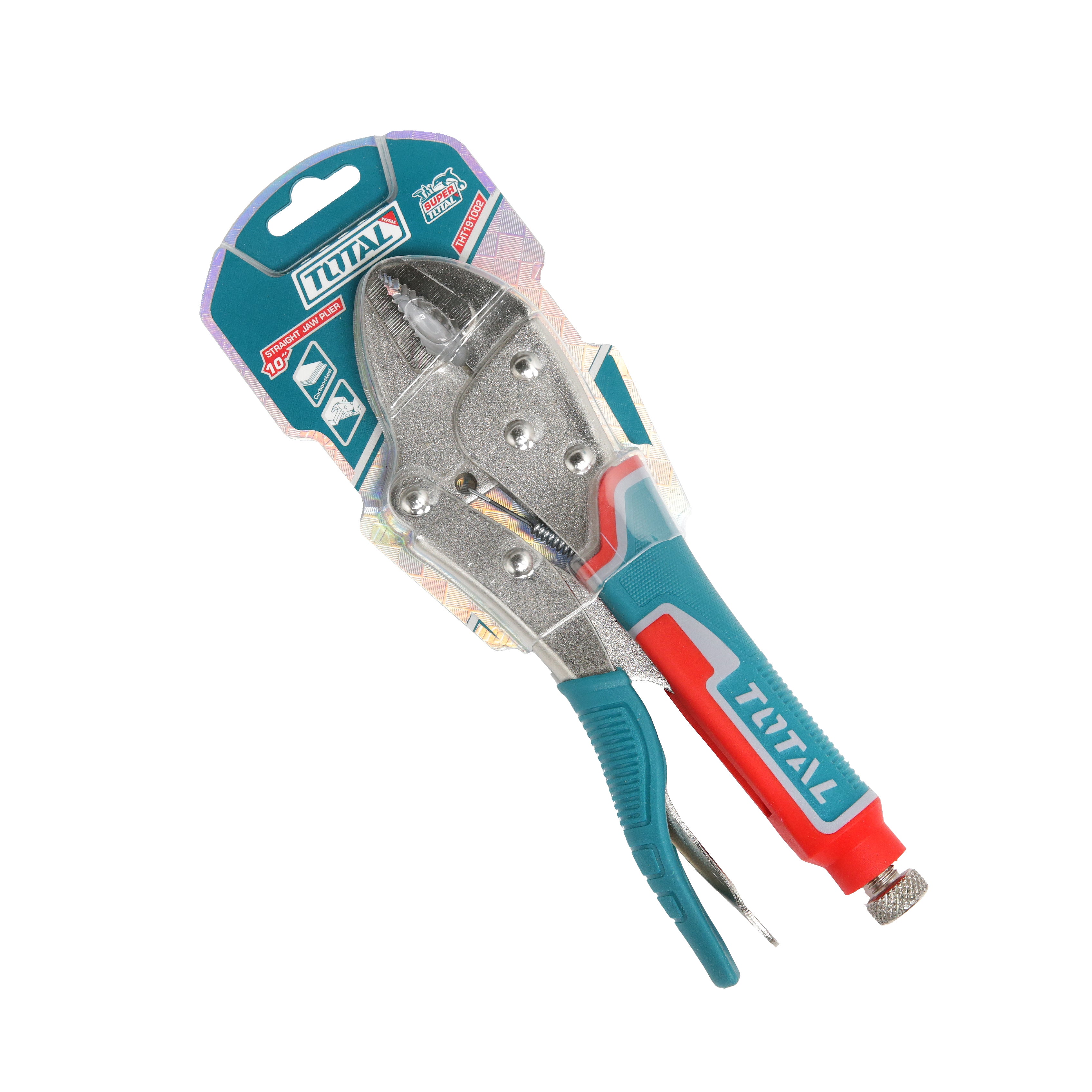Total Curved Jaw Locking Pliers 250mm - THT191003