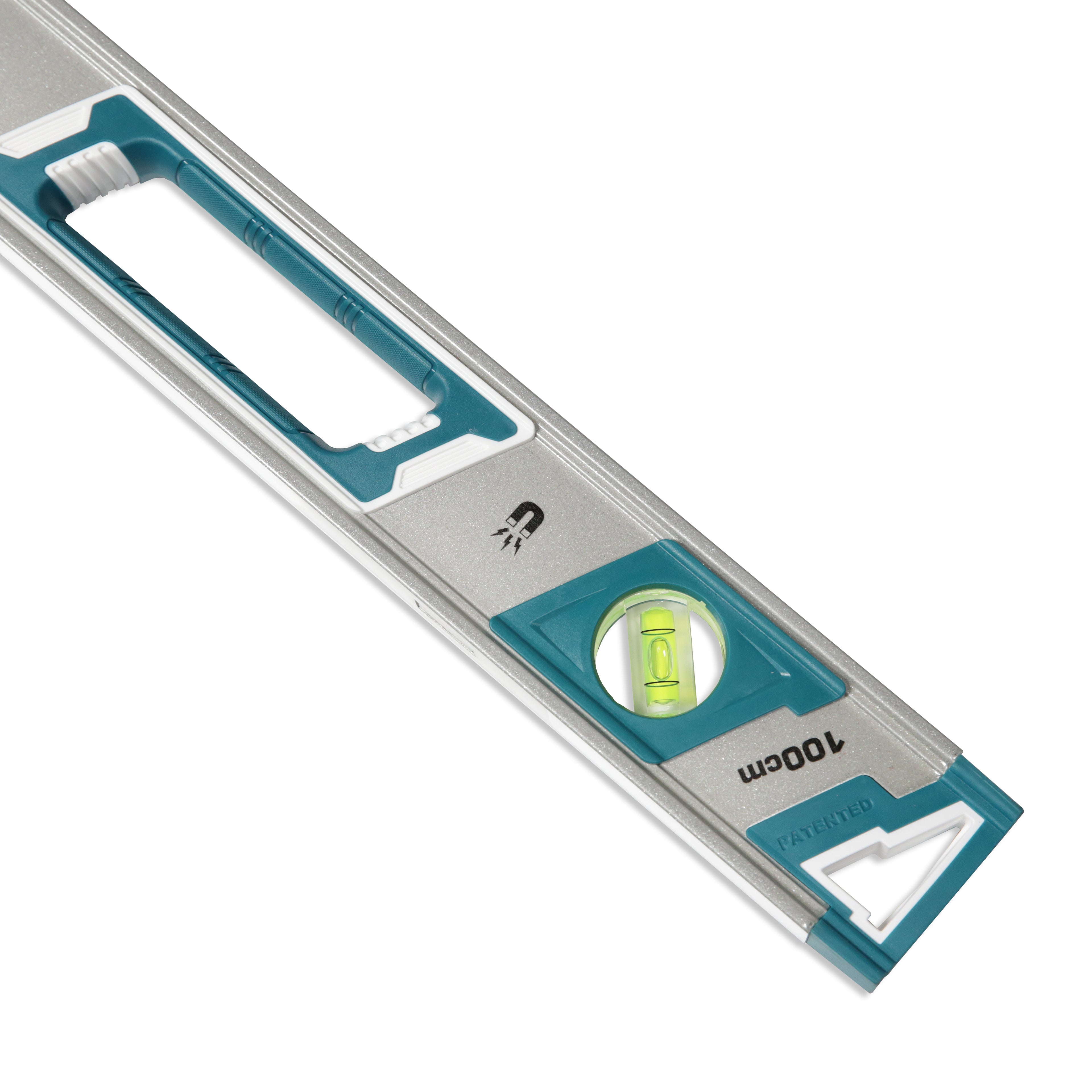 Total Aluminium Spirit Level 100cm with Magnets TMT210086M