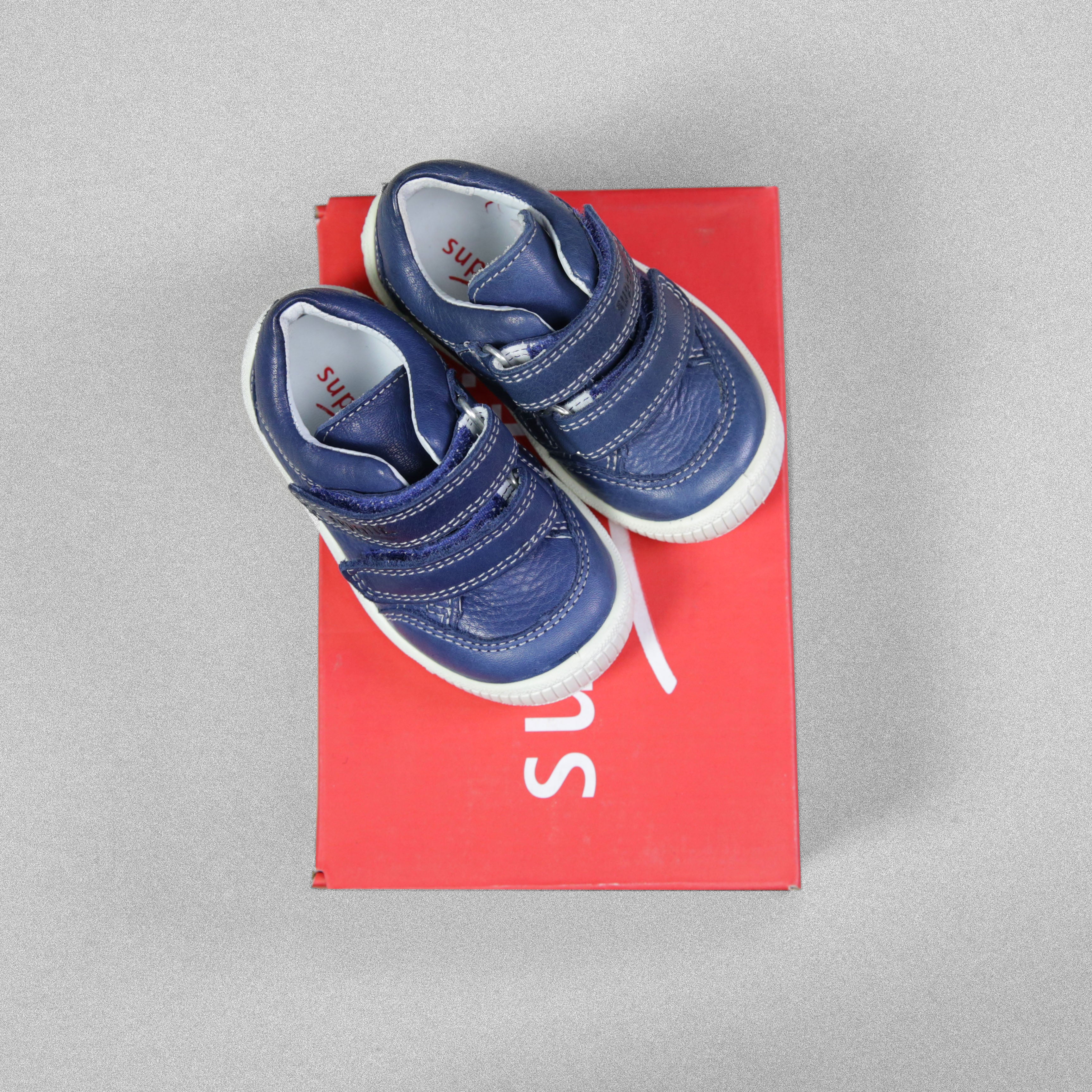 Superfit Boys' Blue Leather Shoe