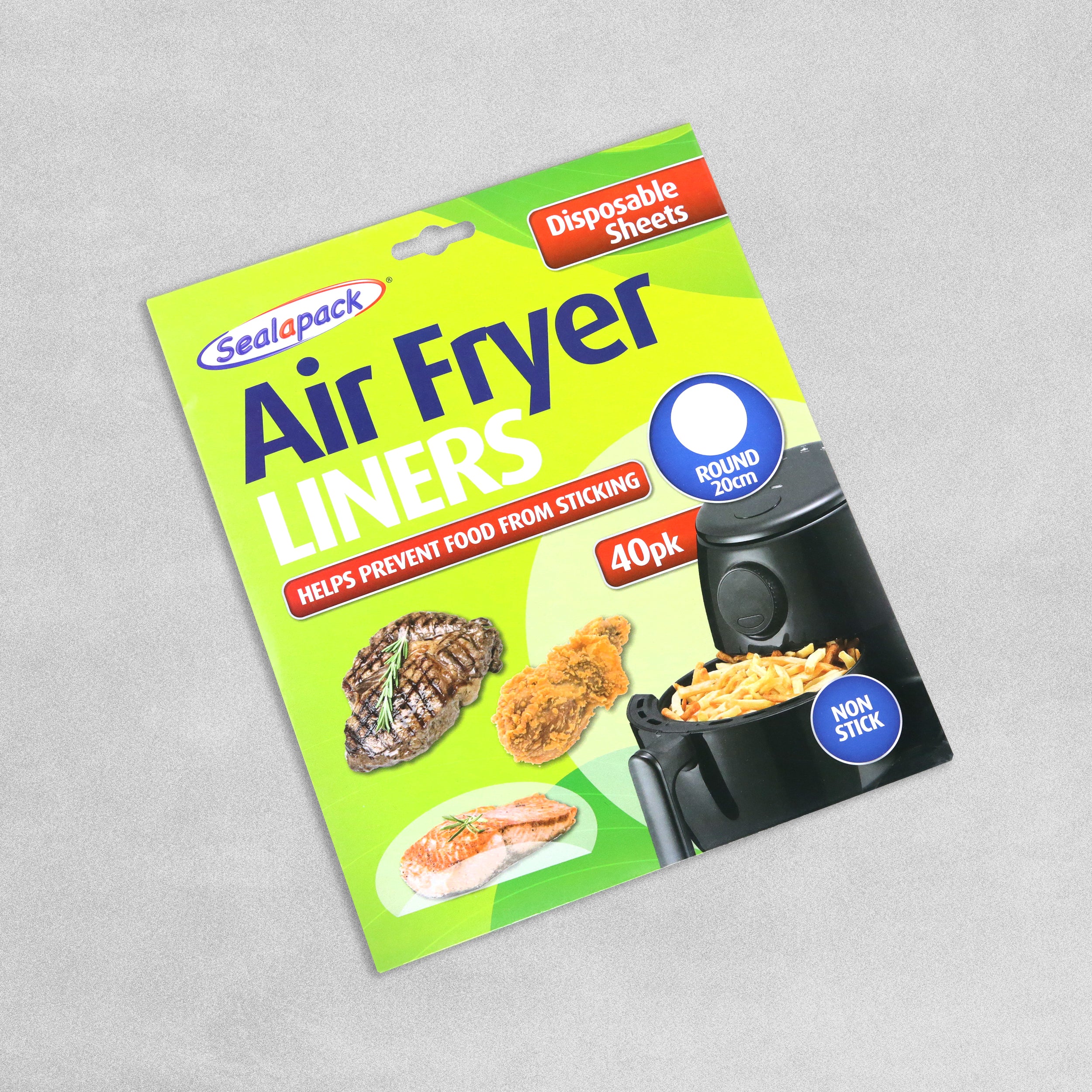 Sealapack Non-Stick Air Fryer Liners - 40pcs