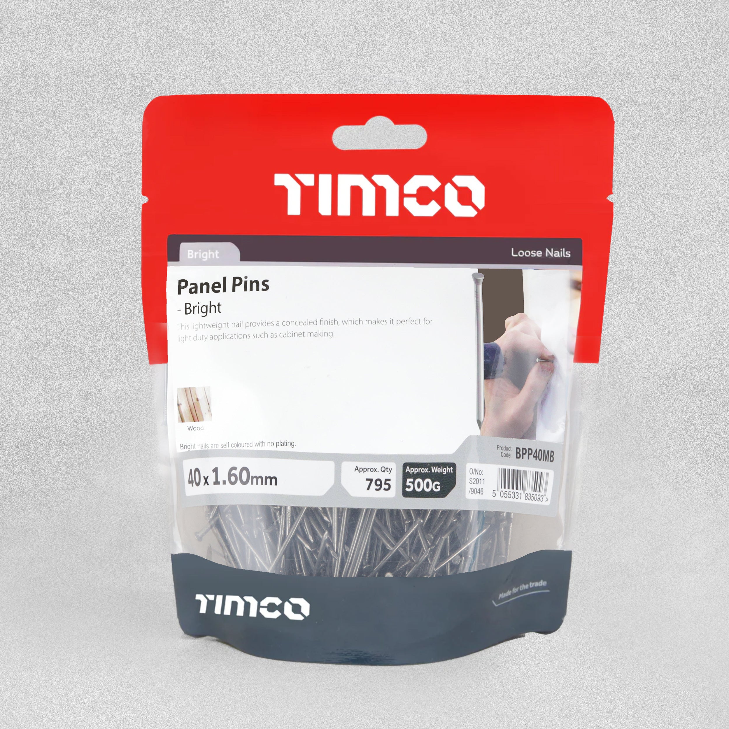 Timco Bright Panel Pins- Various Sizes Available