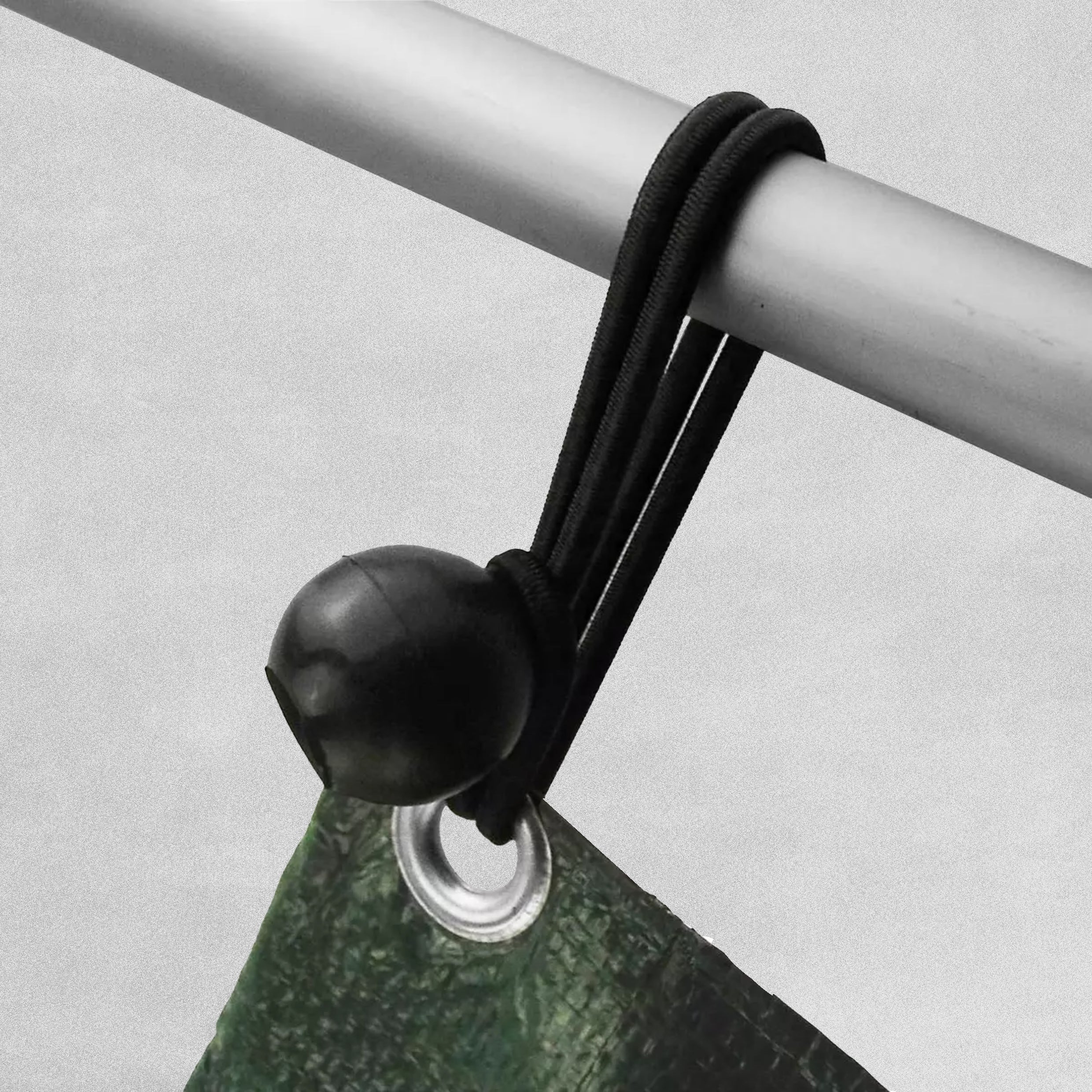 Tarpaulin Tie Down Bungee Balls 230mm 10pk