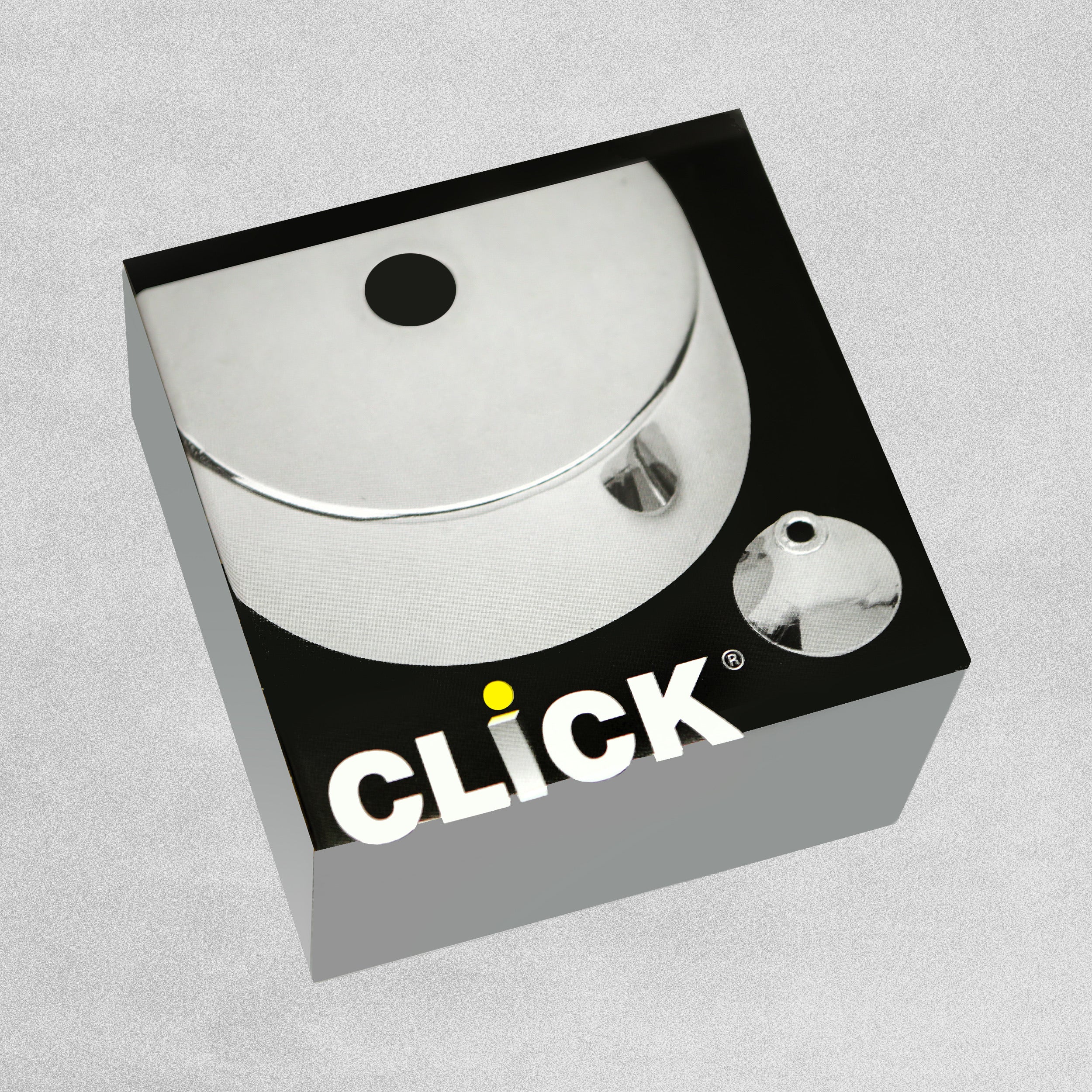 Metallic Cover For Pull Switch - Chrome Finish