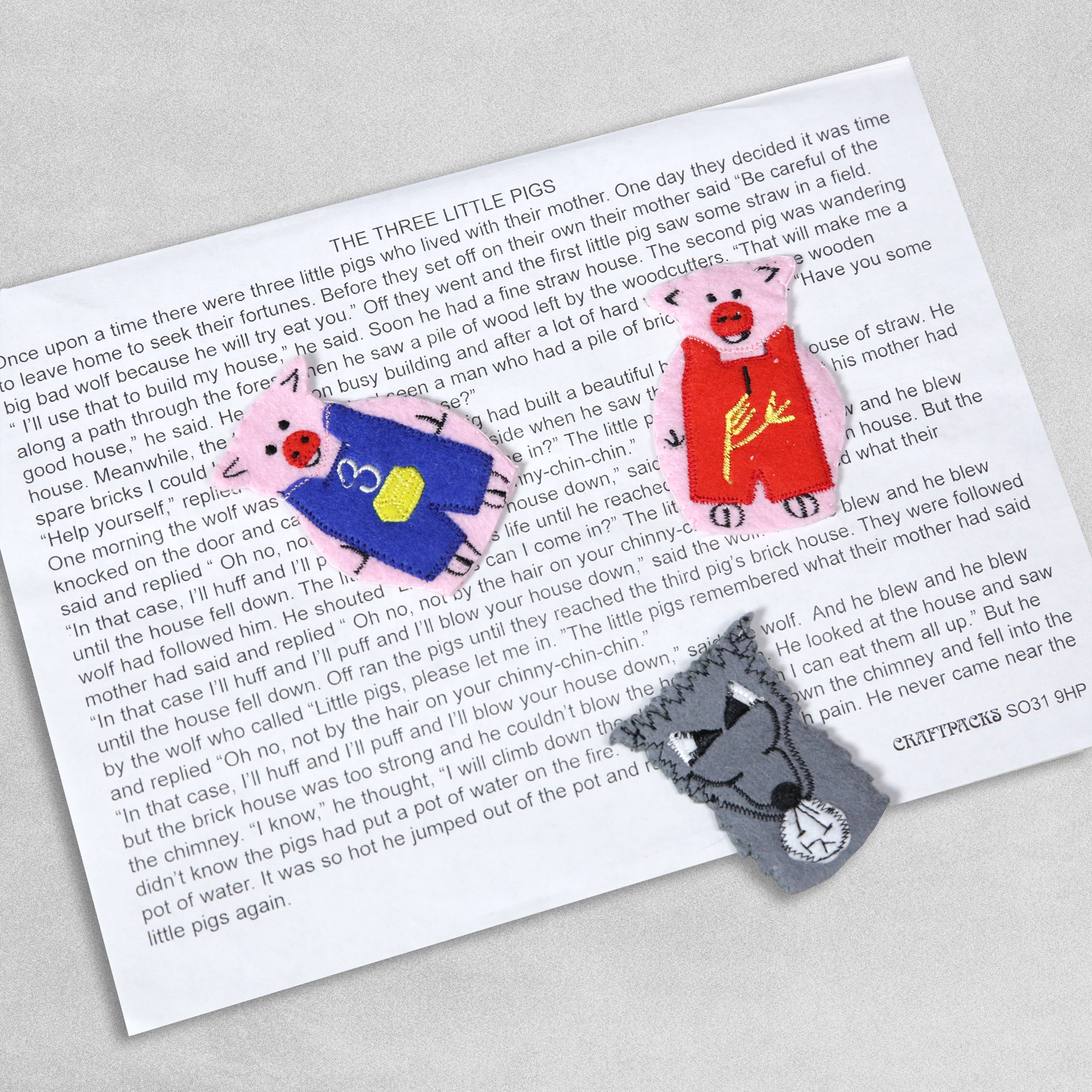 Traditional Story Finger Puppet Set