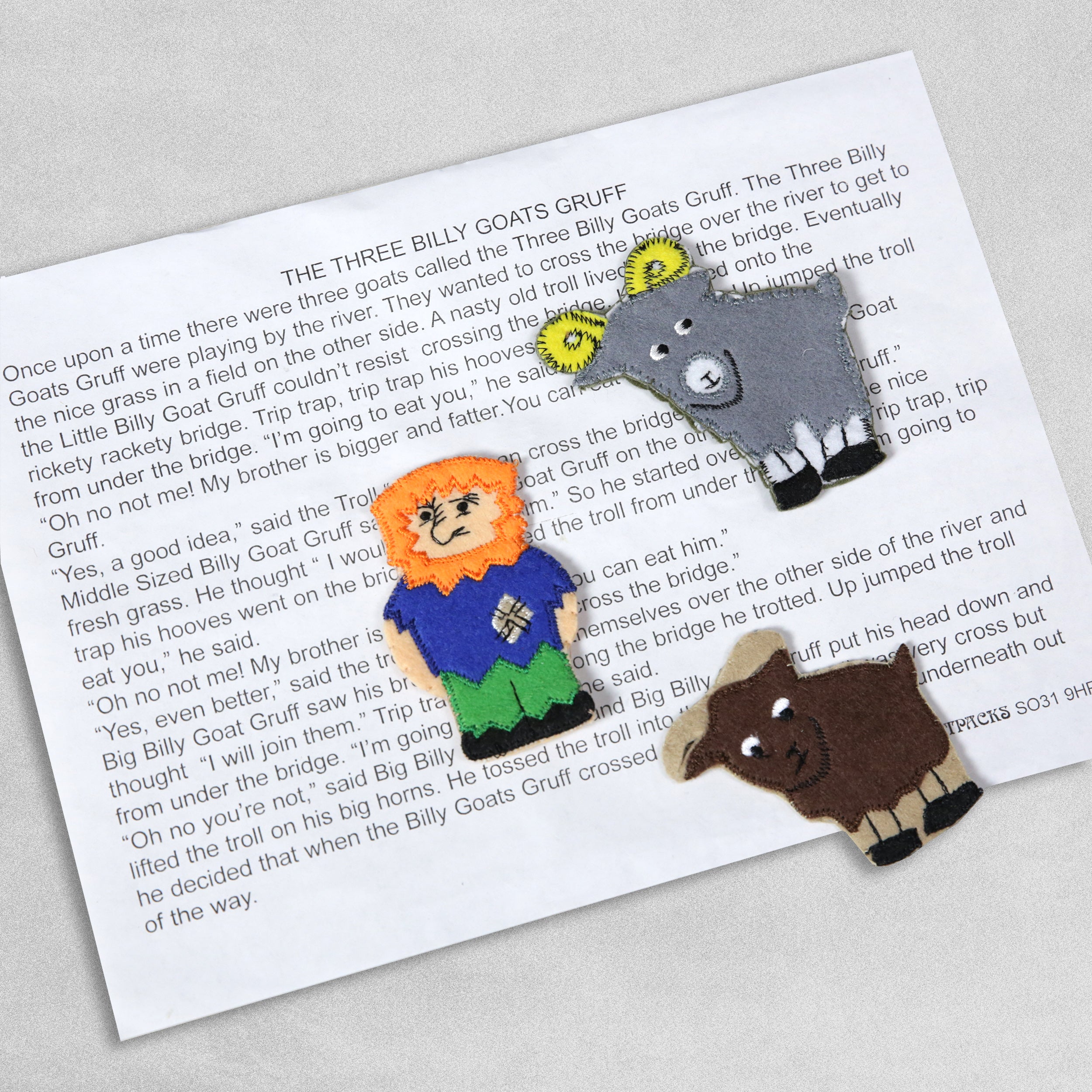 Traditional Story Finger Puppet Set