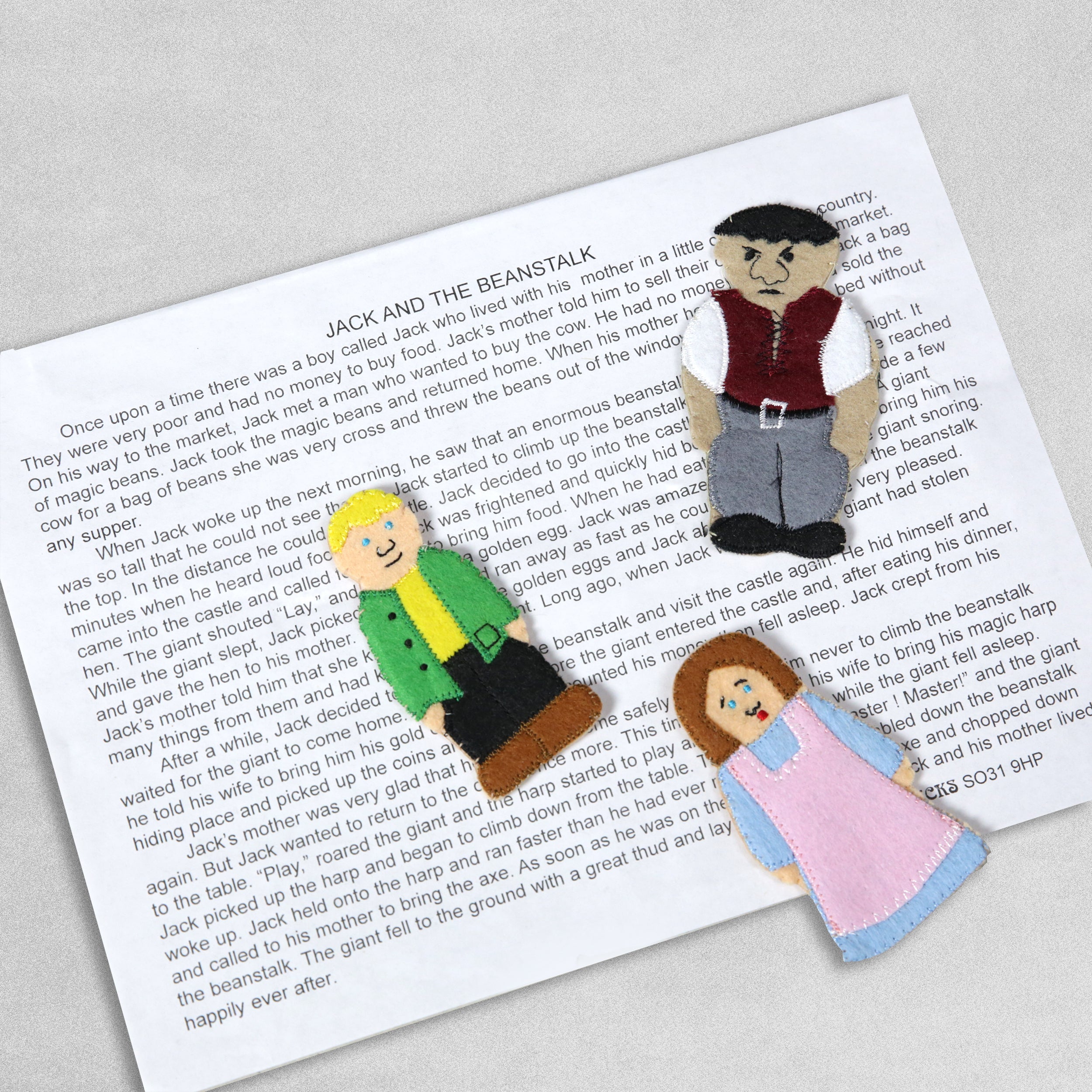 Traditional Story Finger Puppet Set