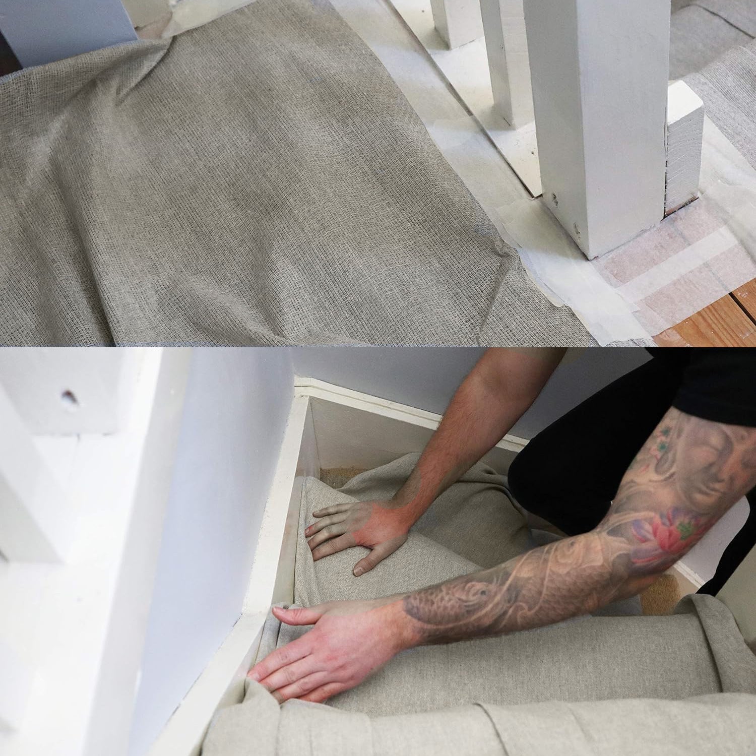 Harris 'Seriously Good' Double Protection Cotton Dust Sheet