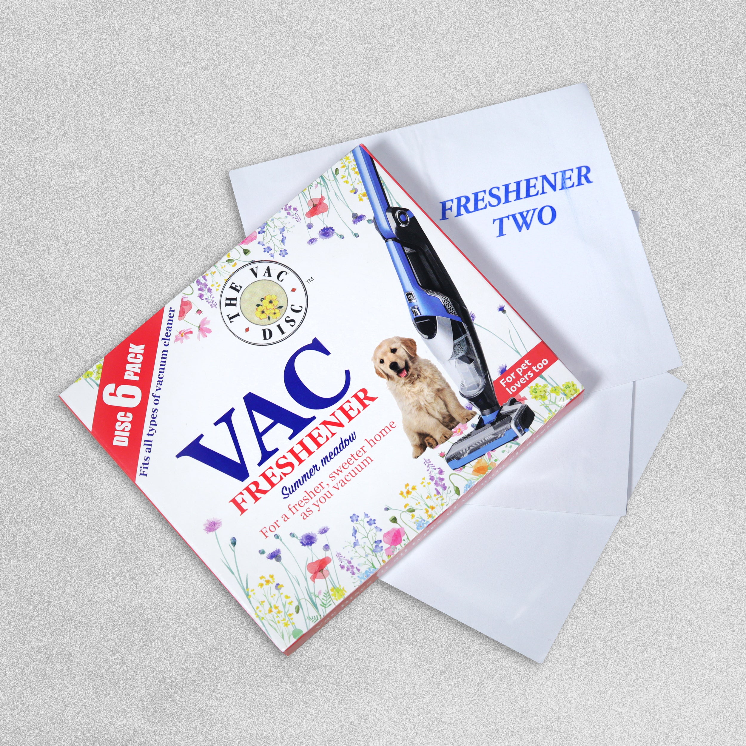 Vac Freshener - Summer Meadow - 6 Discs