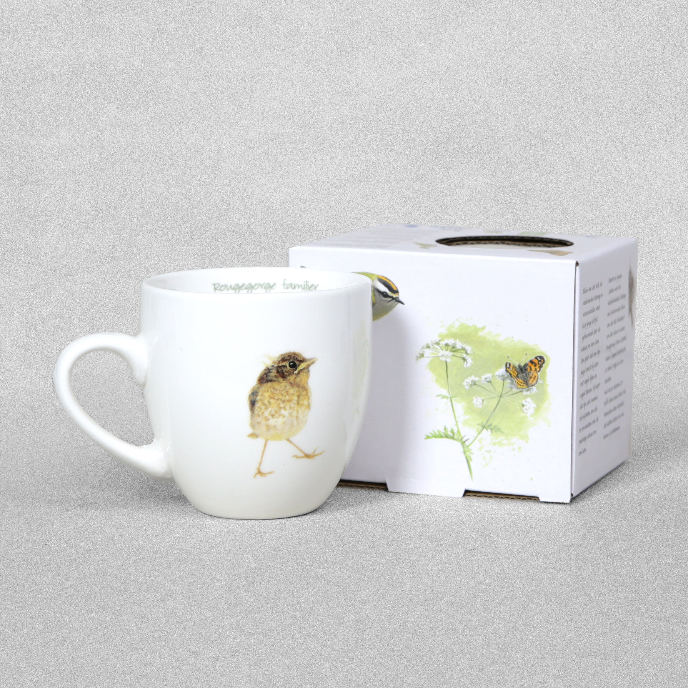Porcelain Bird Mugs by Elwin van der Kolk