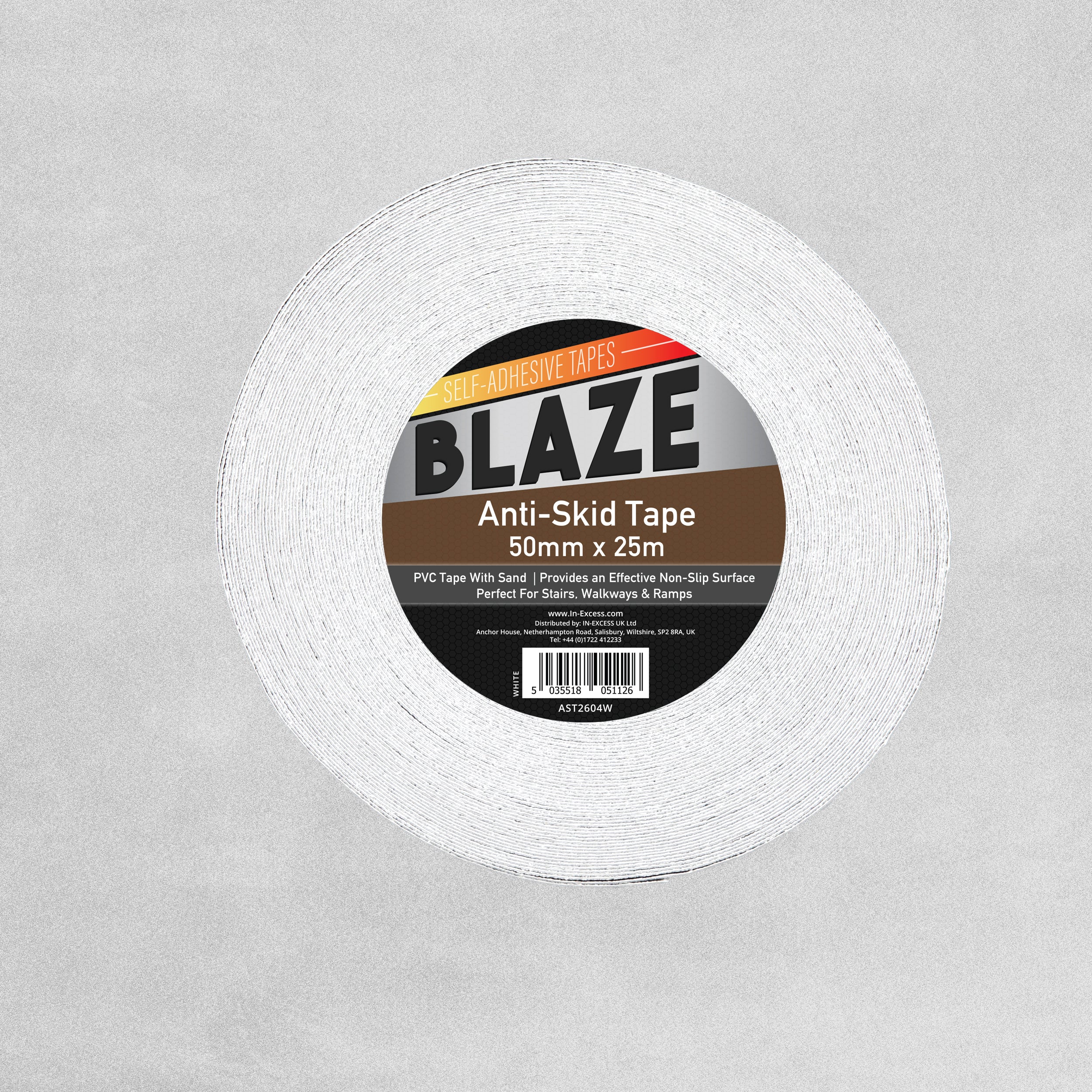 Blaze Anti-Skid Tape 50mm x 25m - Grey