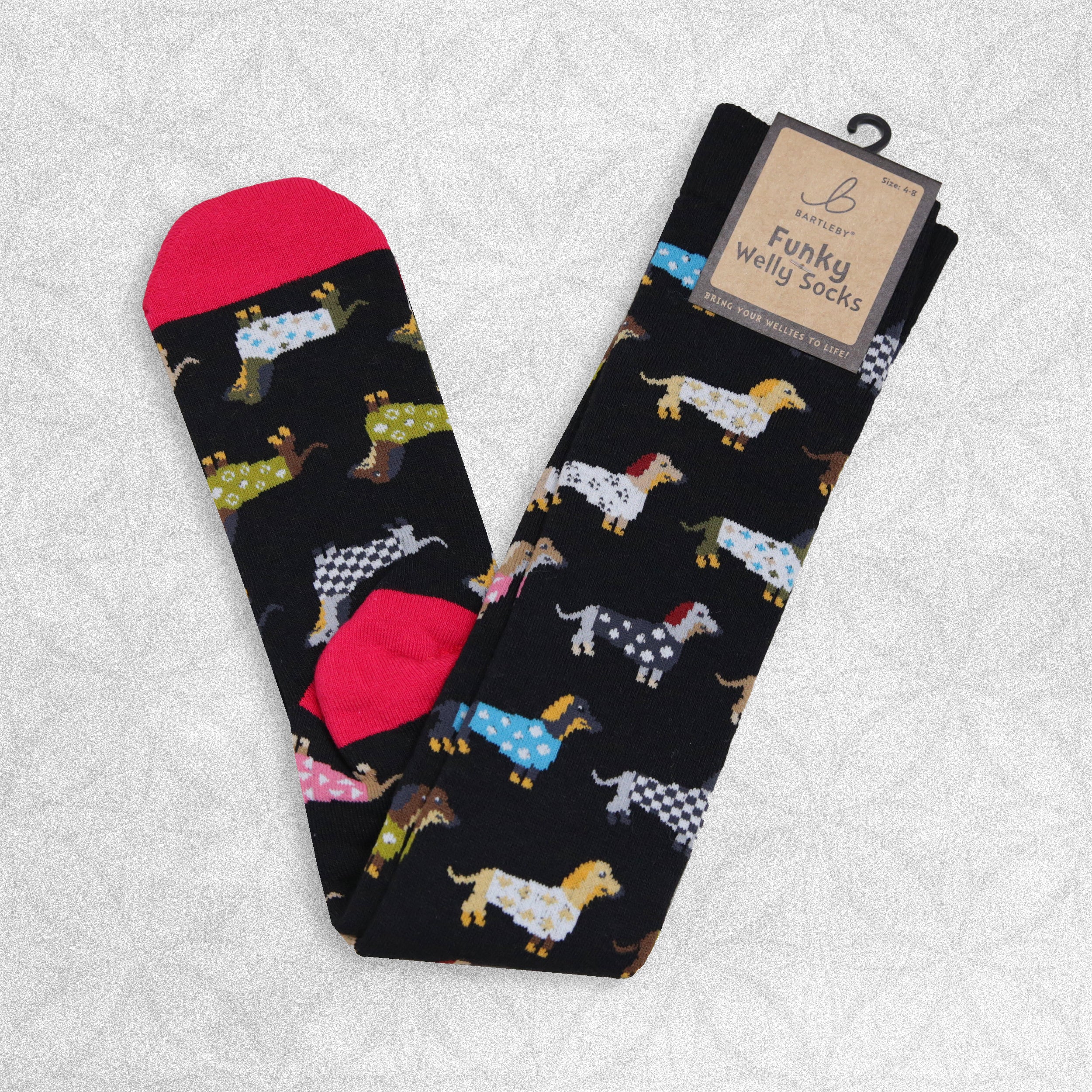 Bartleby Funky Welly Socks