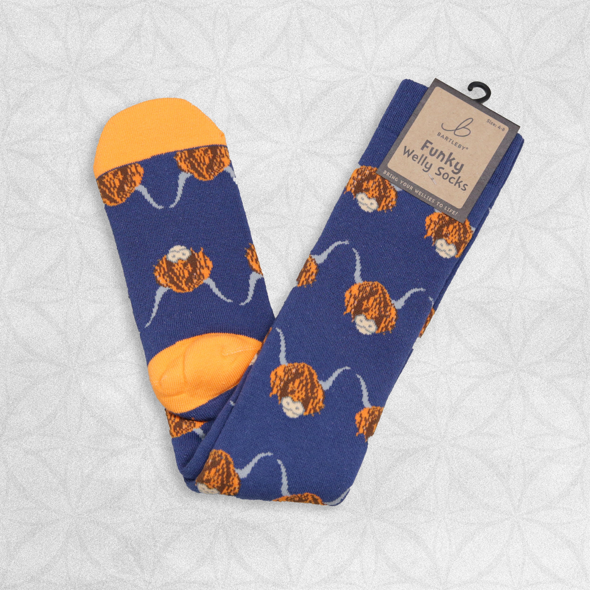 Bartleby Funky Welly Socks