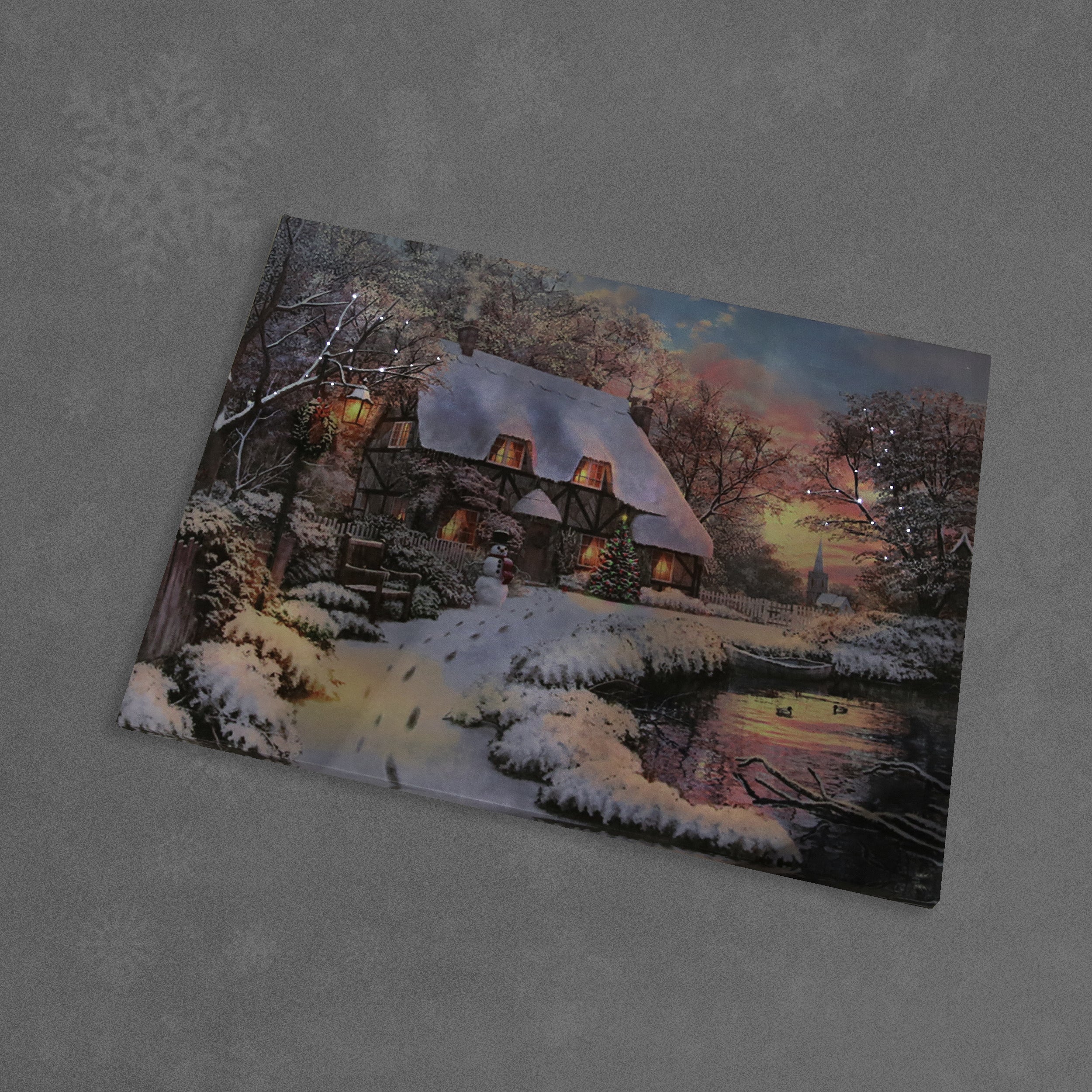 Noma LED Canvas Print - Winter Scene