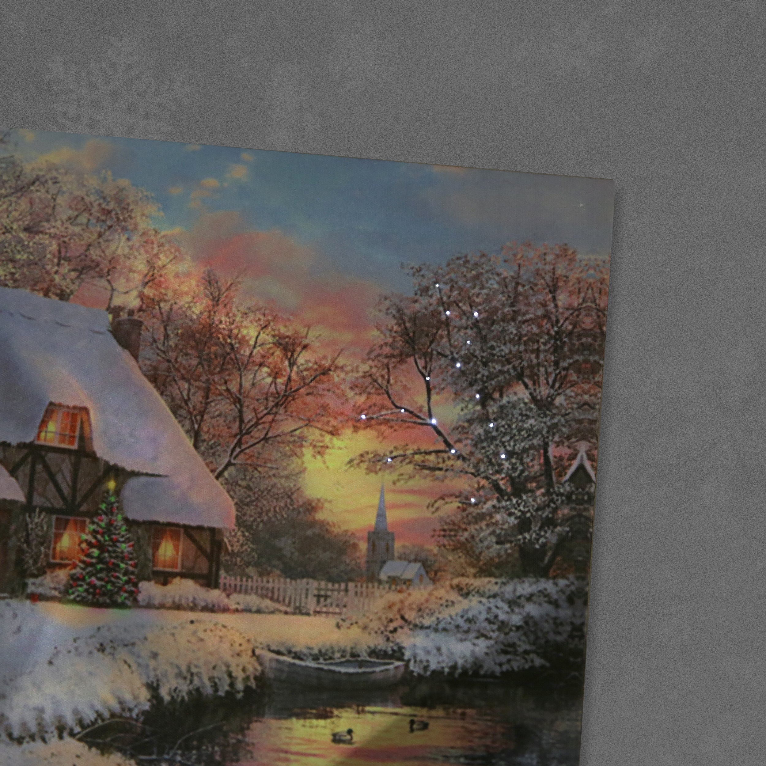Noma LED Canvas Print - Winter Scene