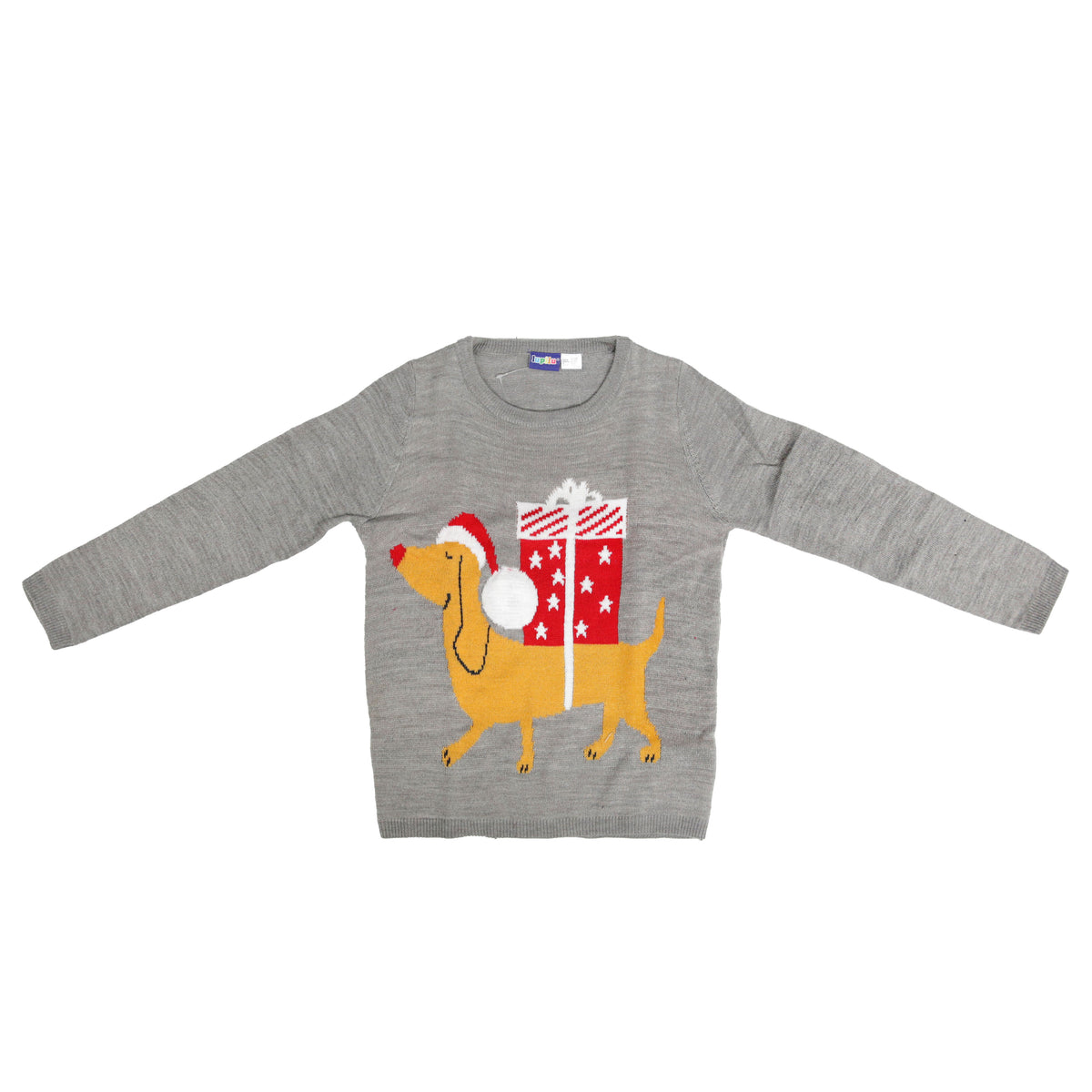 Kids Christmas Jumper - Sausage Dog - Various Sizes Available
