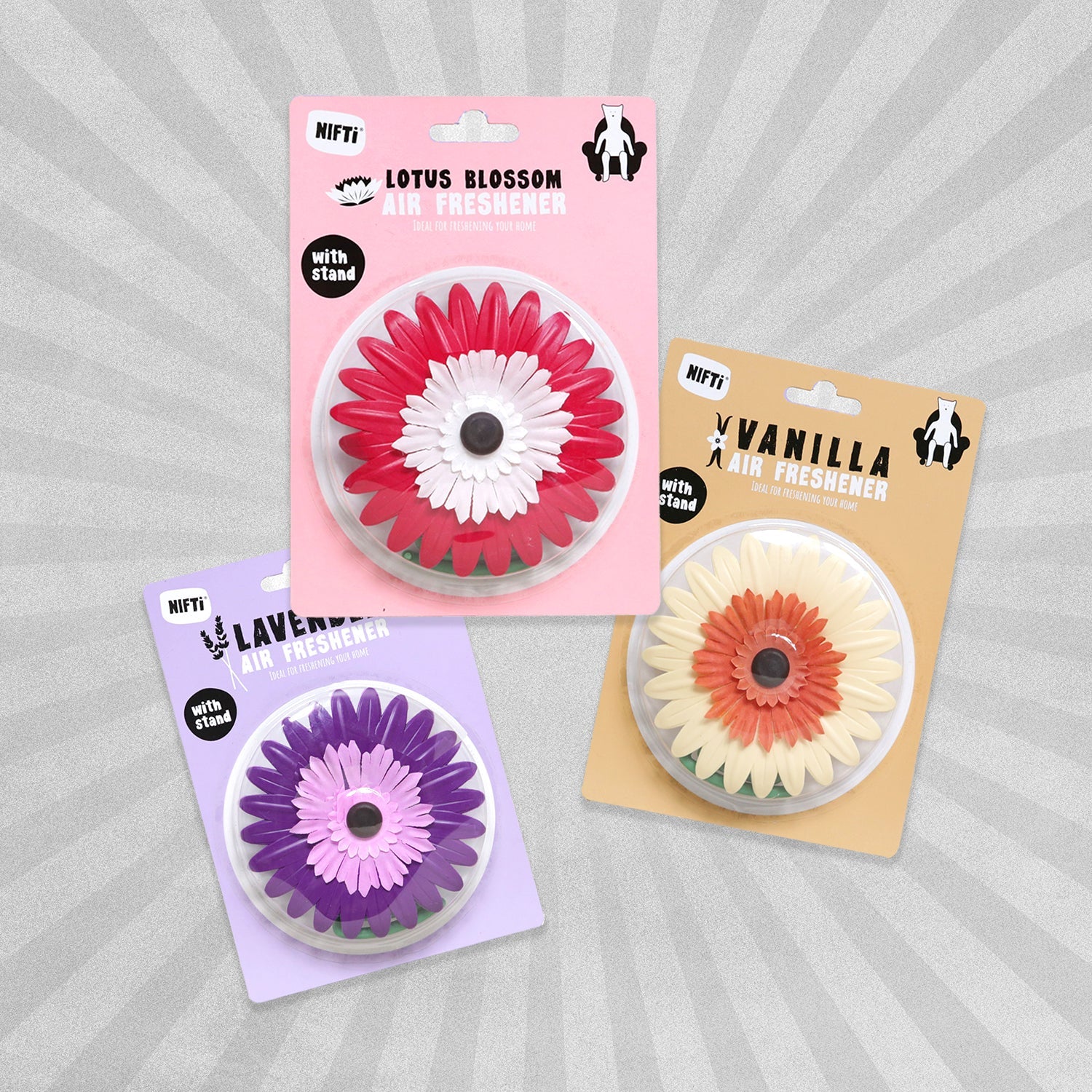 Nifti Flower Air Fresheners