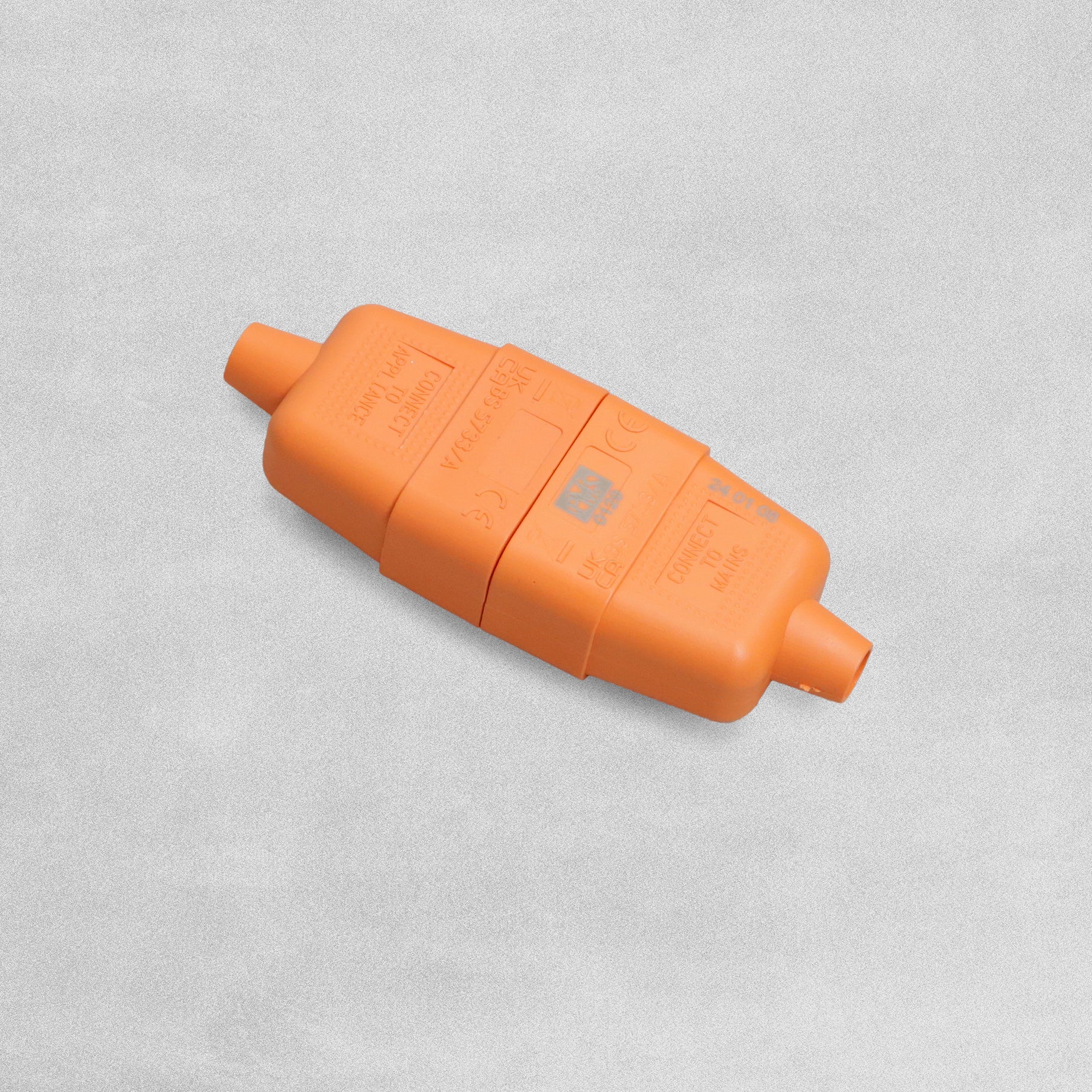 Status Orange Flex Connector 10A 3 Pin