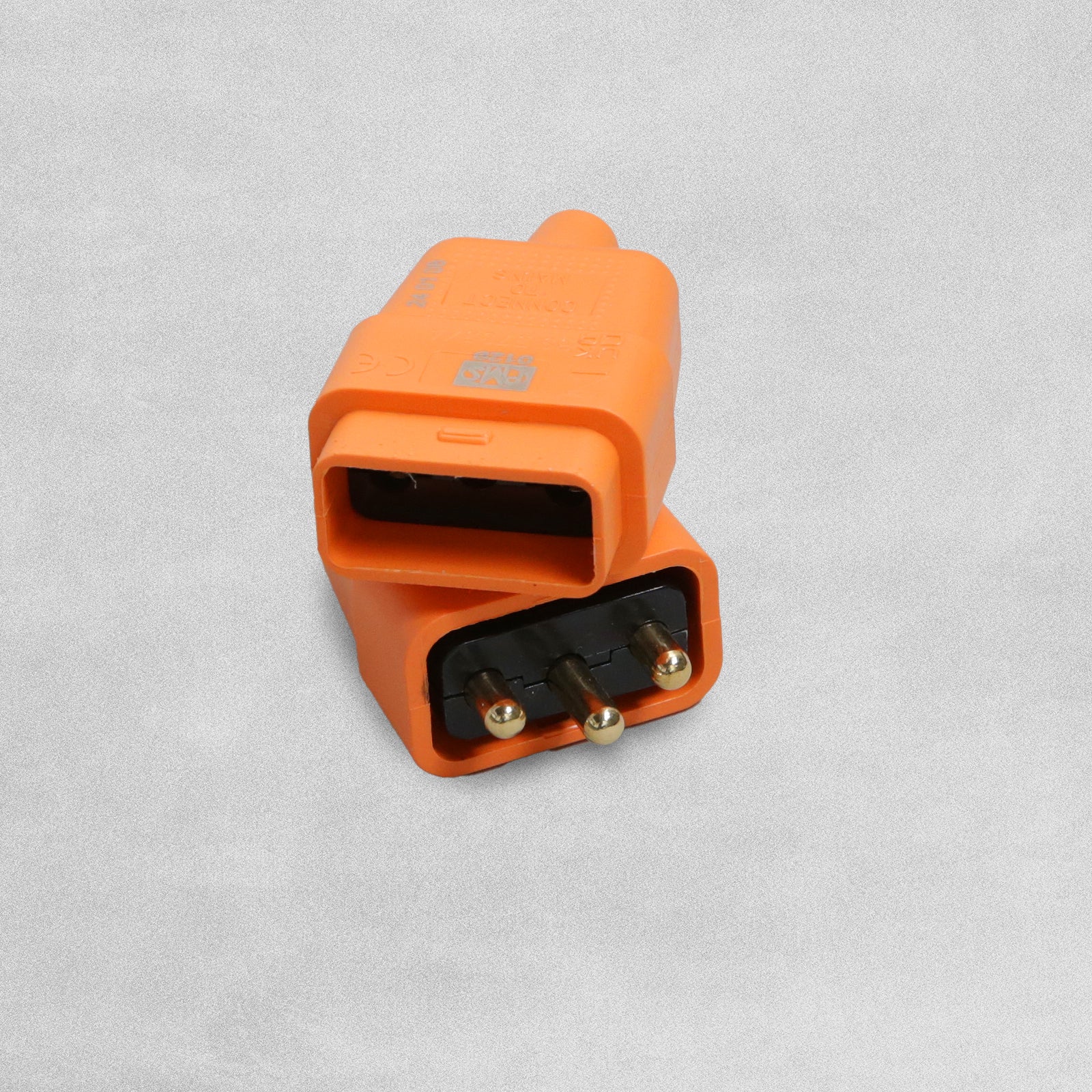 Status Orange Flex Connector 10A 3 Pin