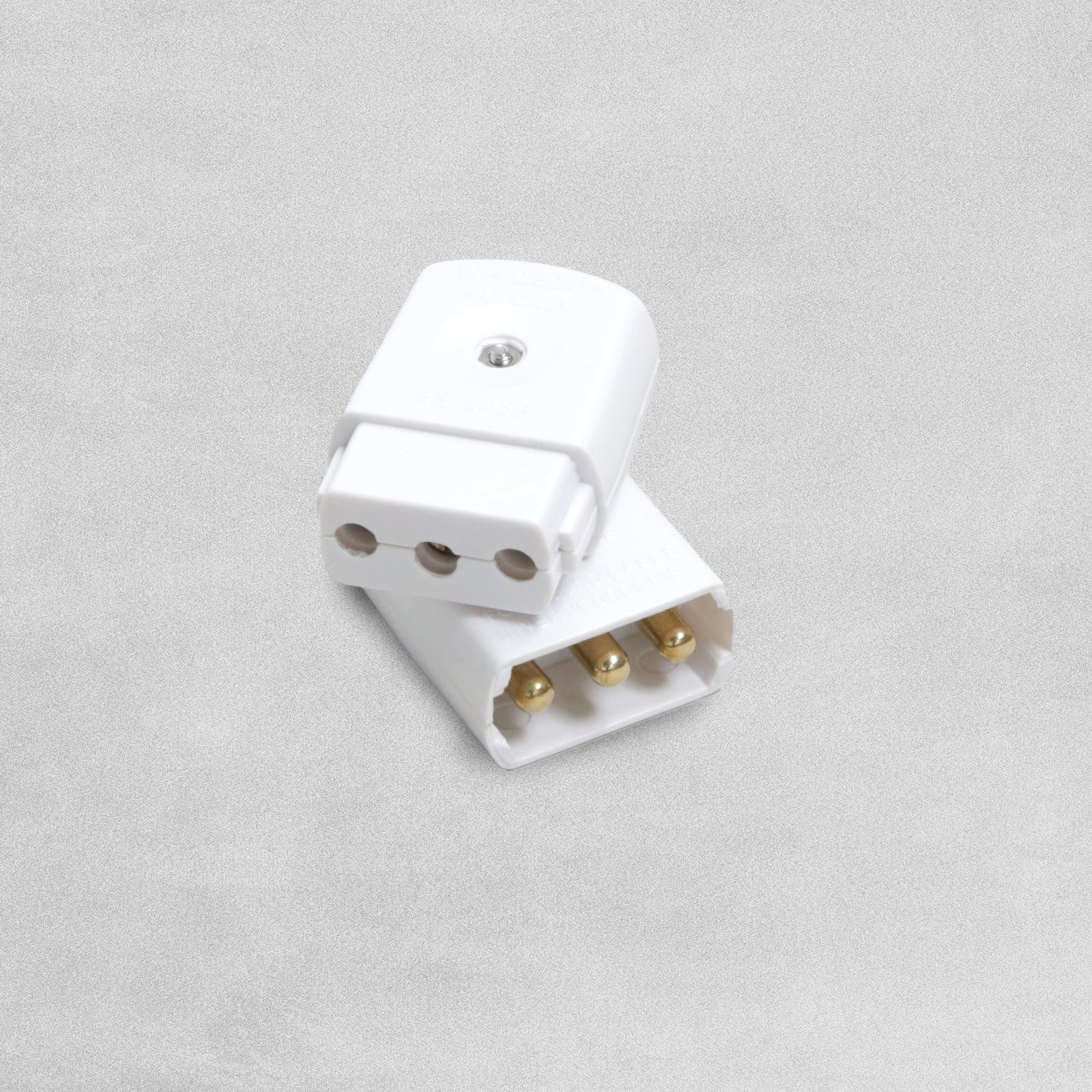 Status 10A 3 Pin White Flex Connector