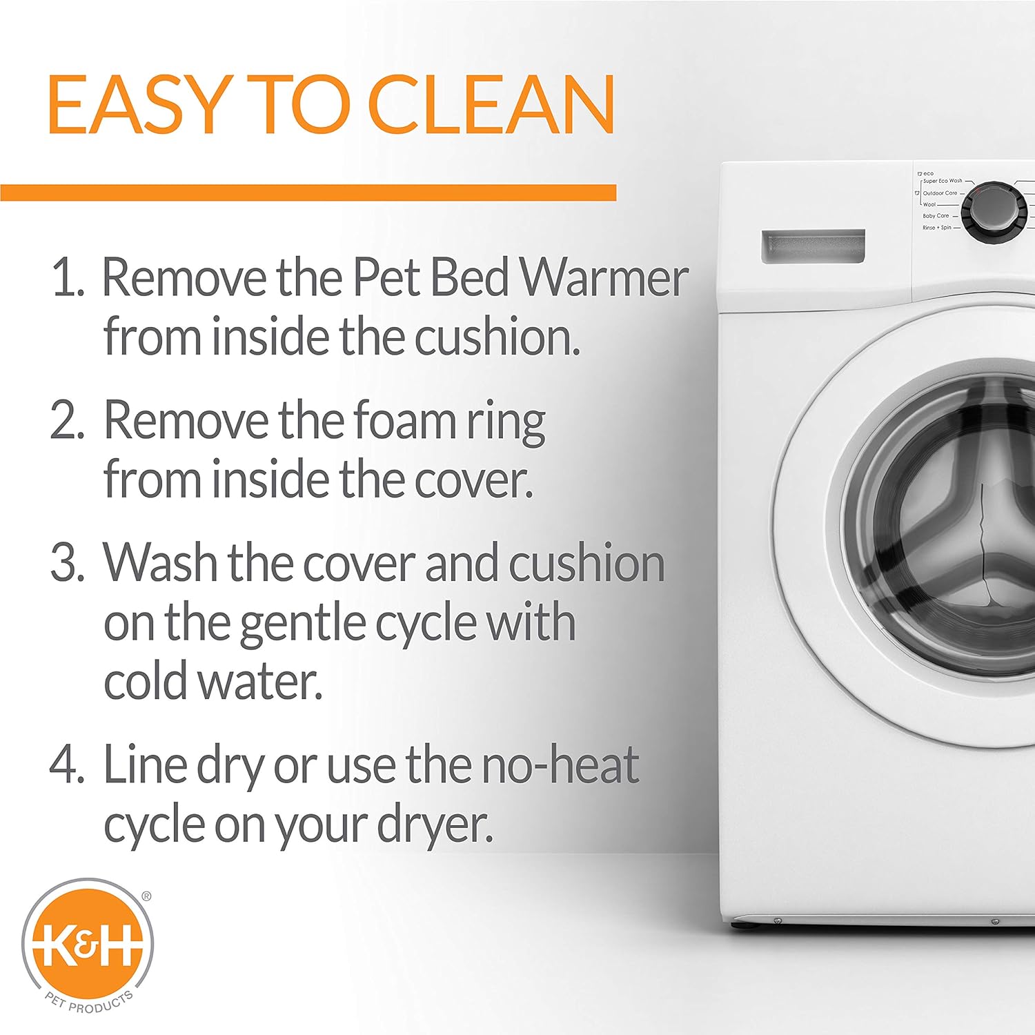 K&H Thermo-Kitty Heated Pet Bed - Various Colours/Sizes Available