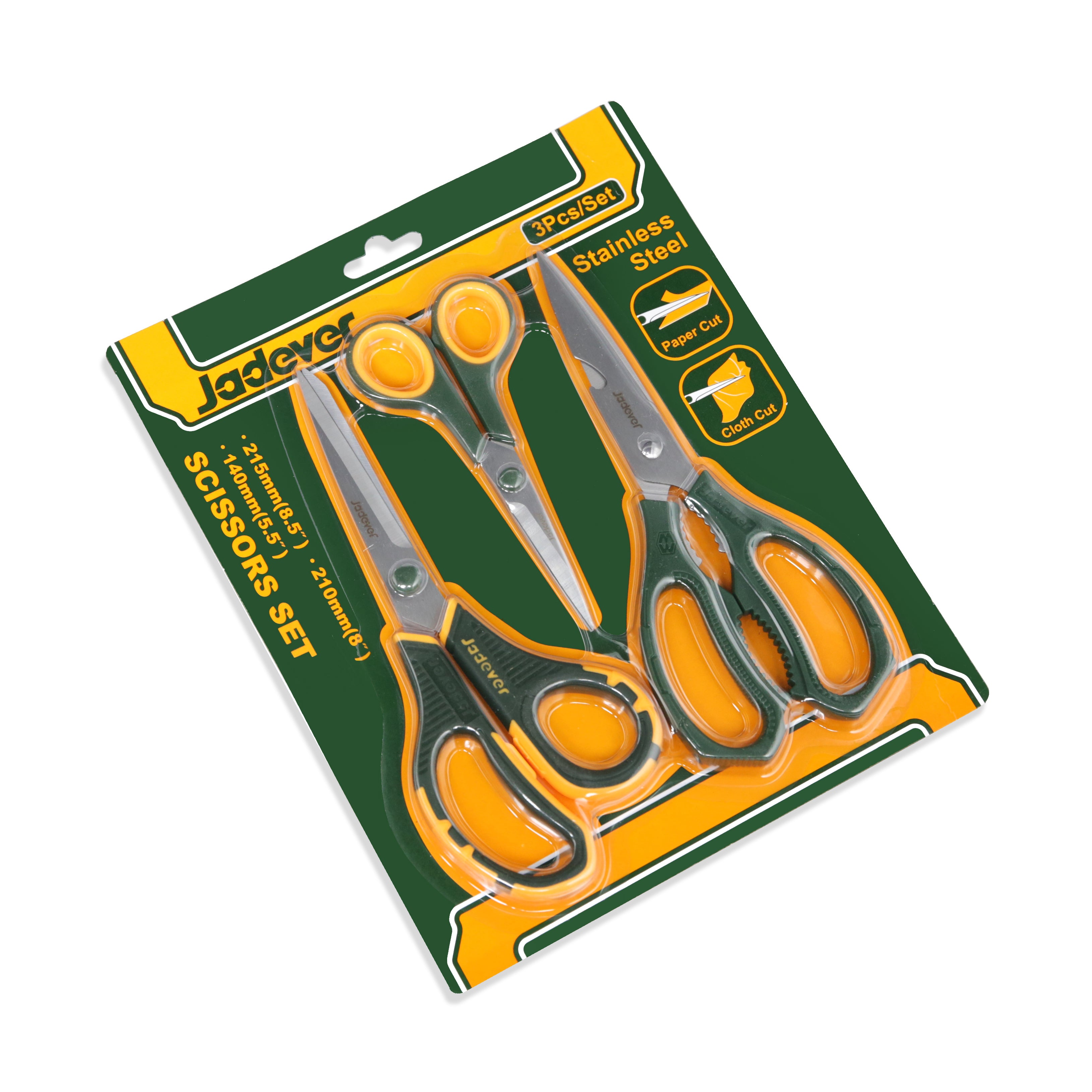 Jadever Scissors Set 3pcs - JDSX4603