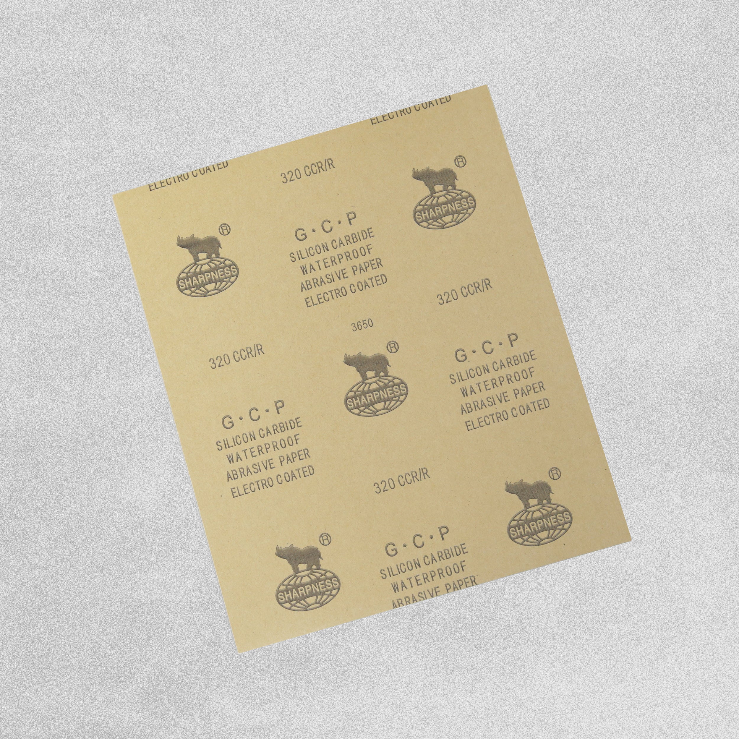 Dekton - Wet & Dry Sanding Sheets 280 x 230mm - 320 grit - 10 Pieces