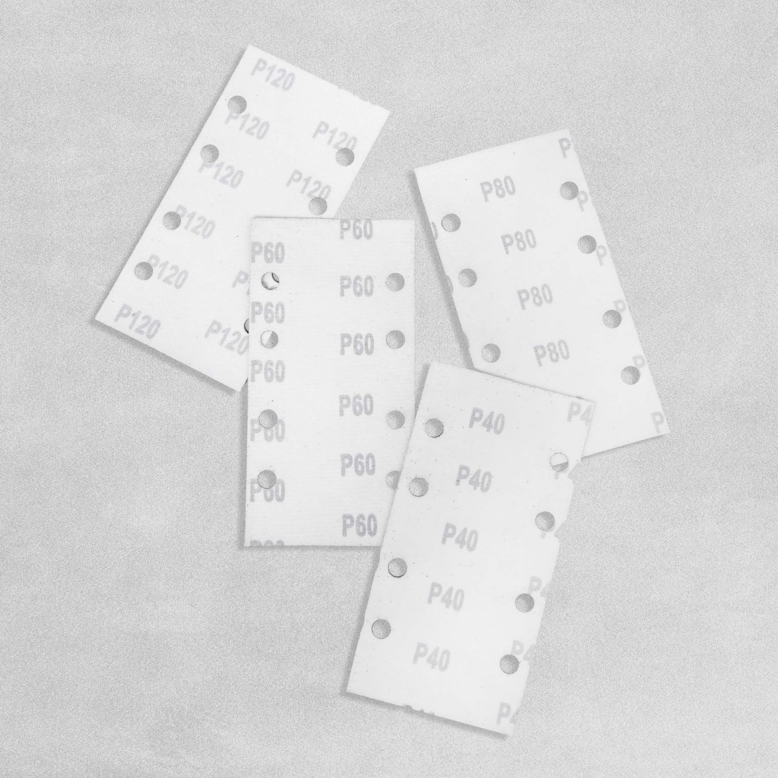 Dekton Hook & Loop Sanding Sheets - Mixed Grit - 12 sheets