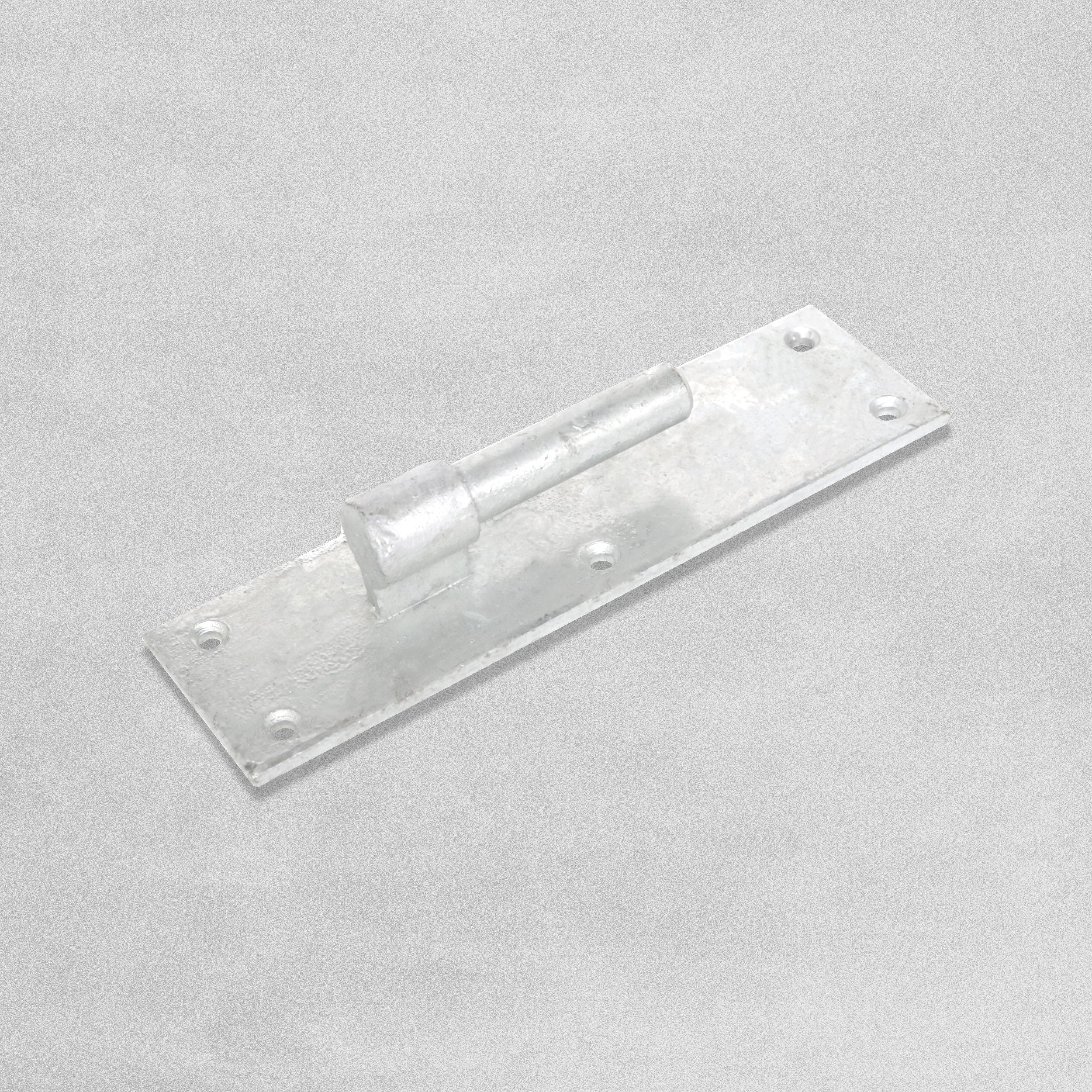 Straight Hook and Band Hinges on Plate - 48" Pair