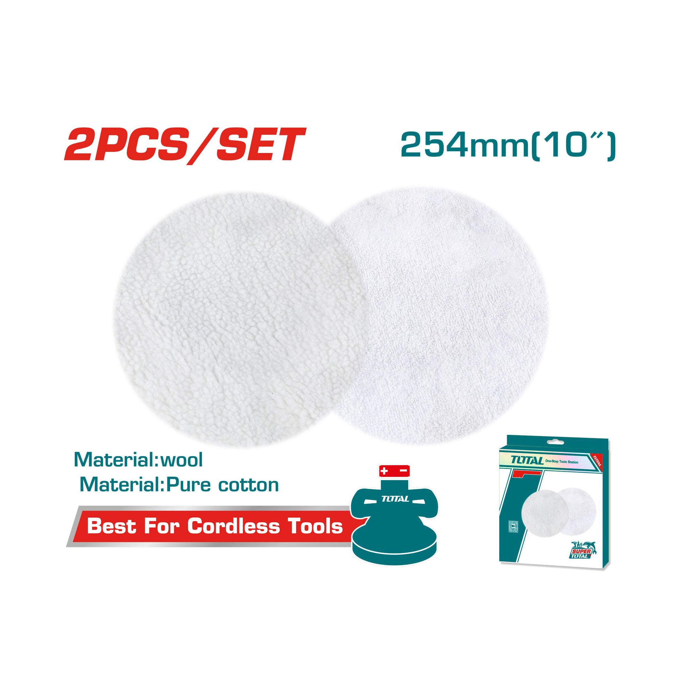 Total Polishing and Cleaning Set - 2pcs - TAC25402