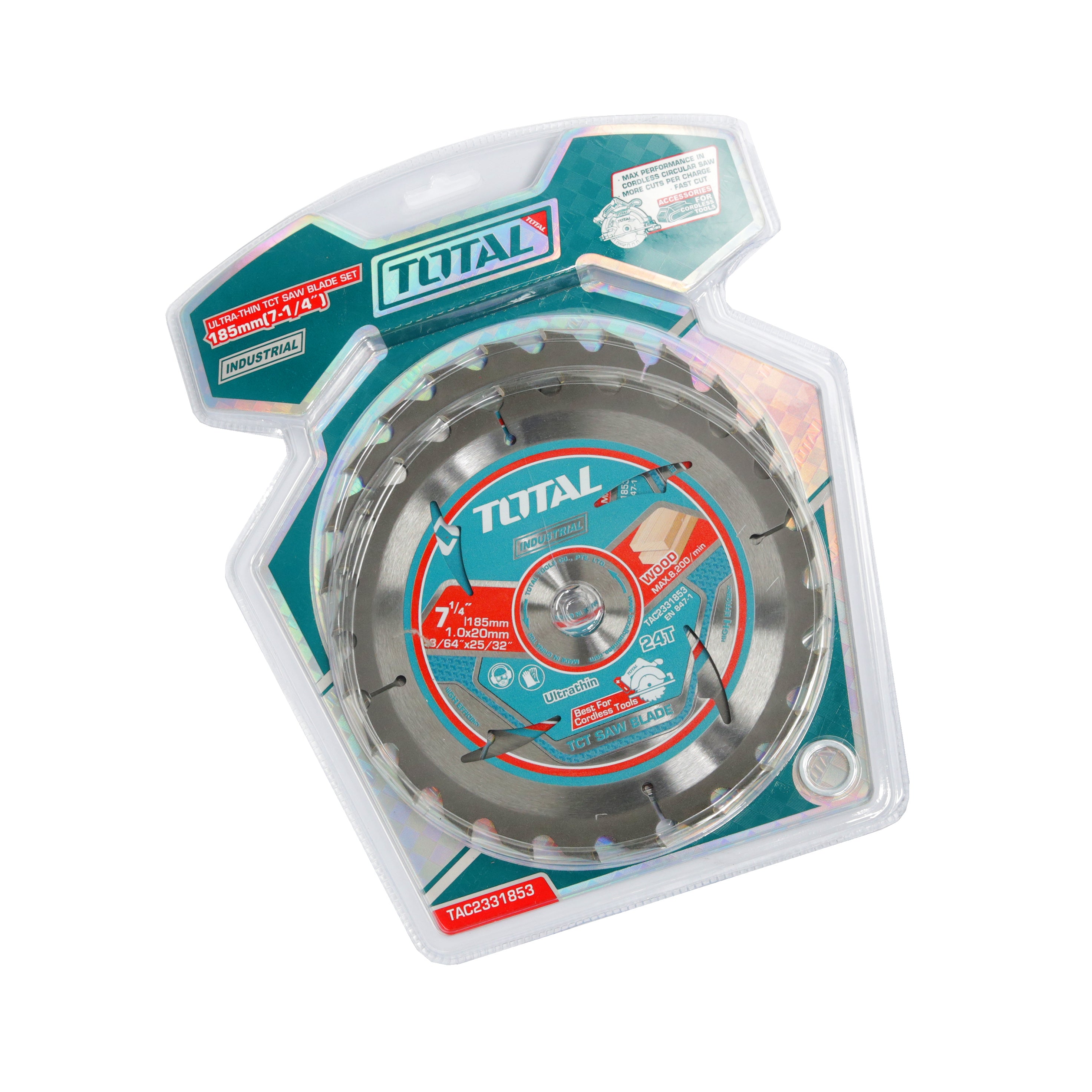 Total Ultra Thin TCT Saw Blade Sets - 2pcs - TAC2331853