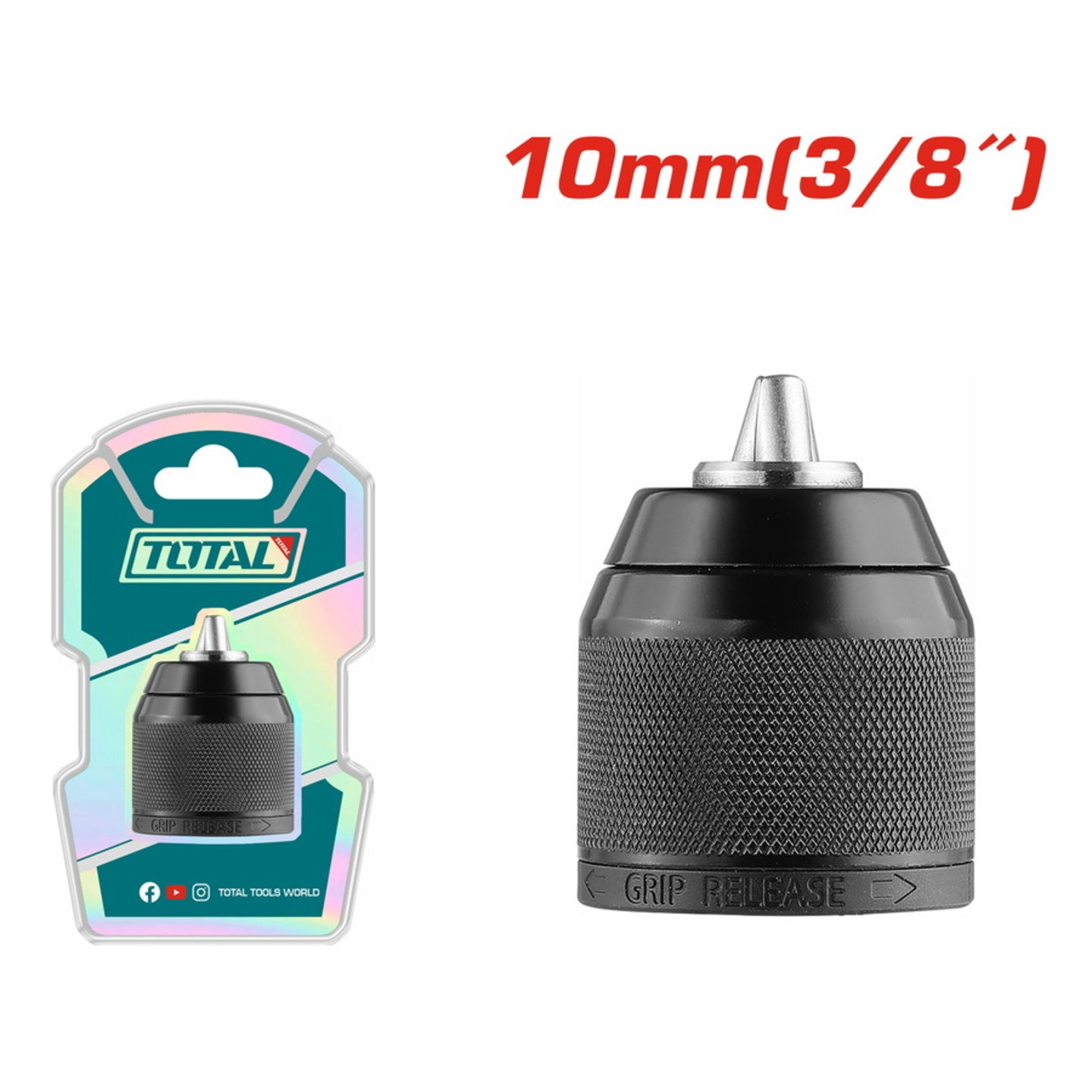Total Keyless Chuck - 10mm - TAC4510201