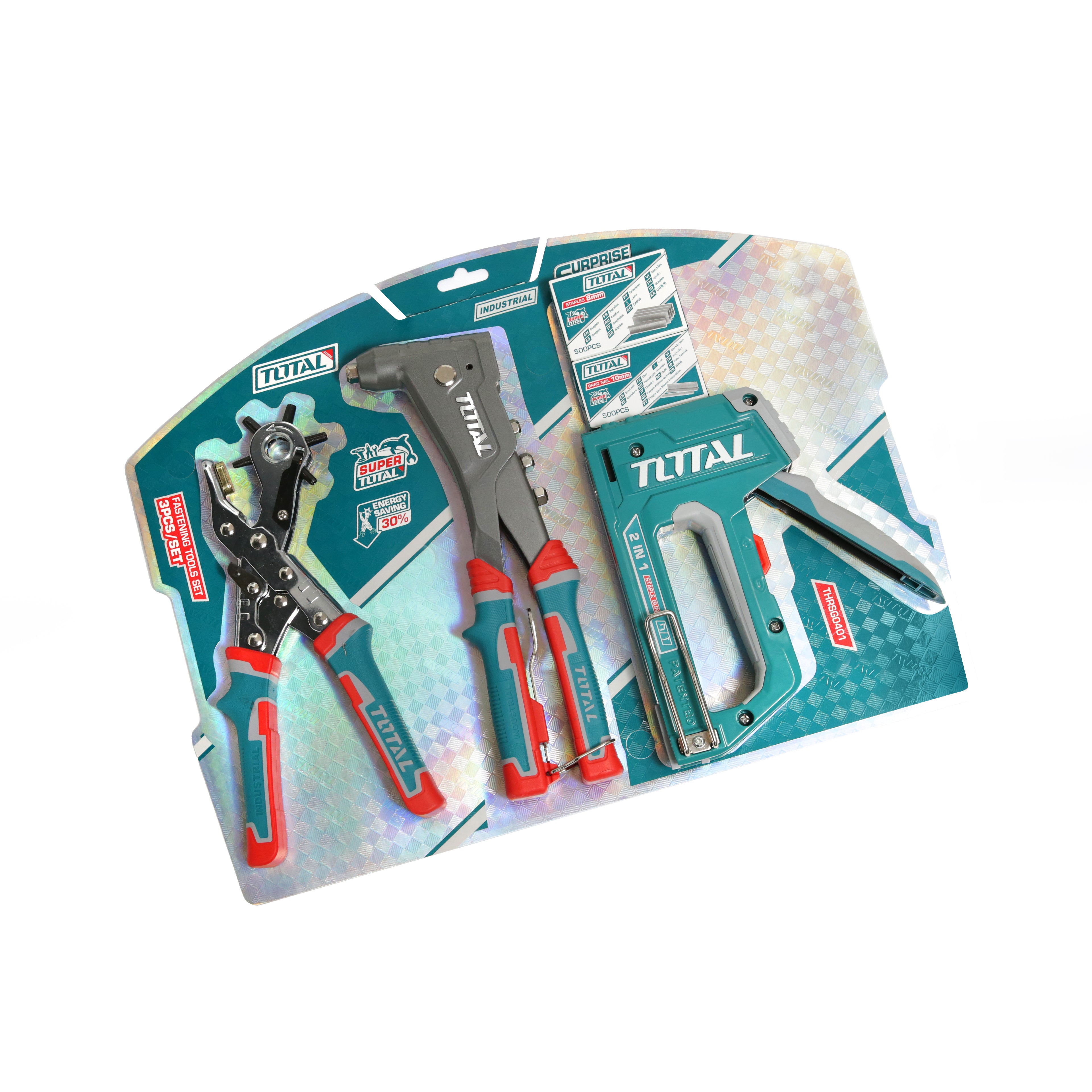 Total Fastening Tools Set - 3pcs - THRSG0401