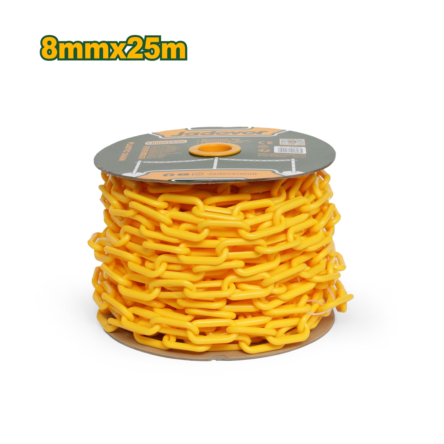 Jadever Plastic Chain 8mm X 25m