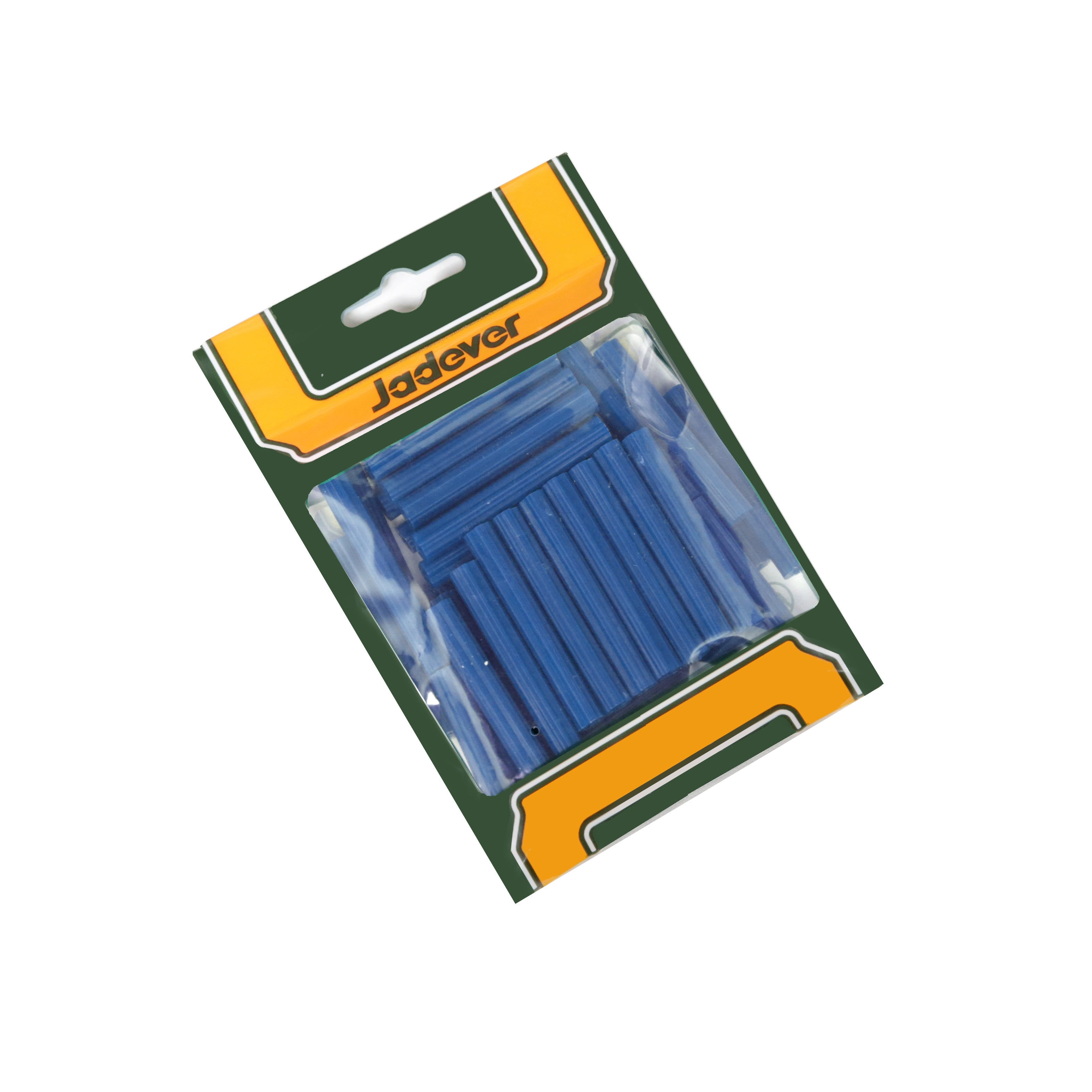 Jadever Extruded Plastic Anchor 8x50mm - 40pcs
