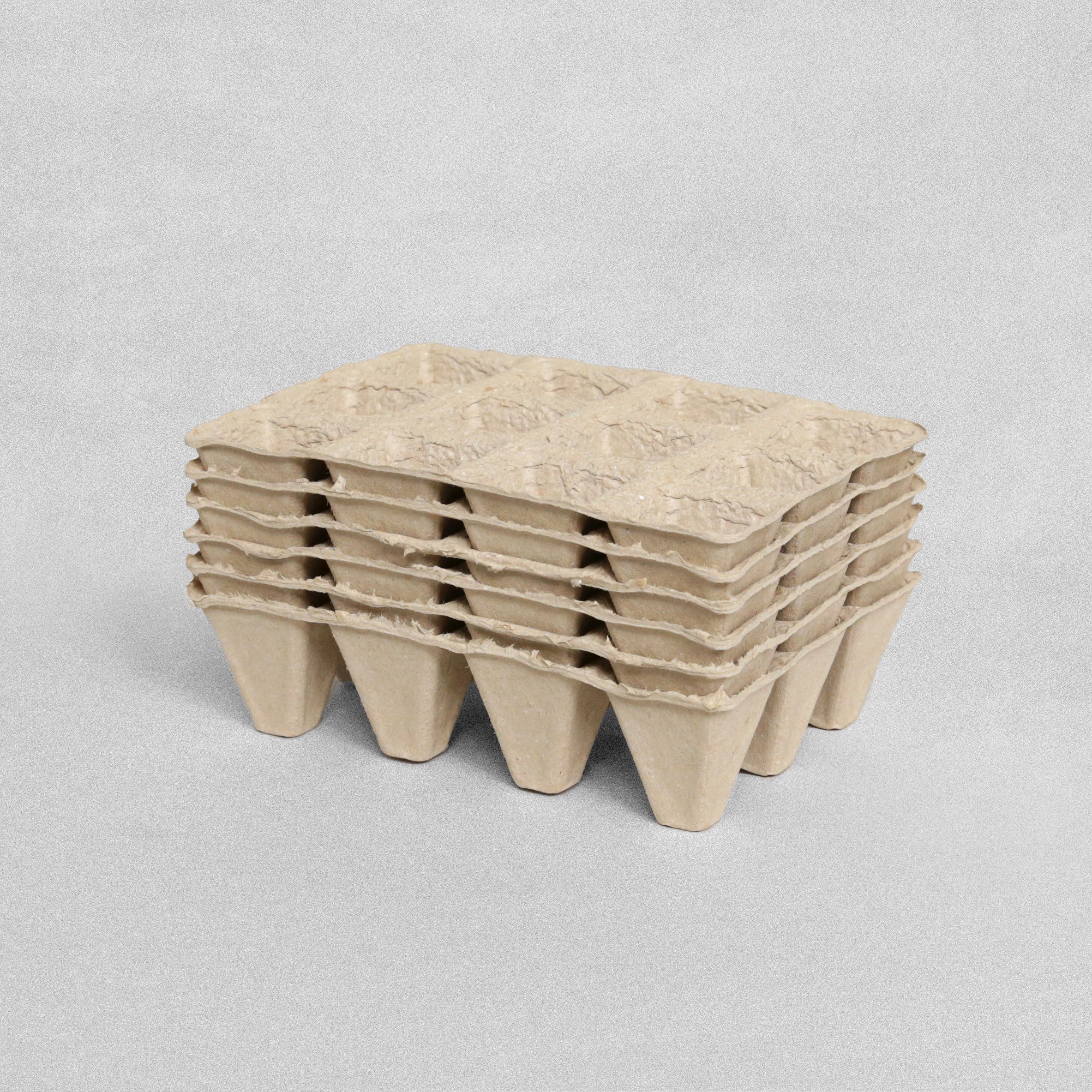 Square Seedling Trays - 6pcs