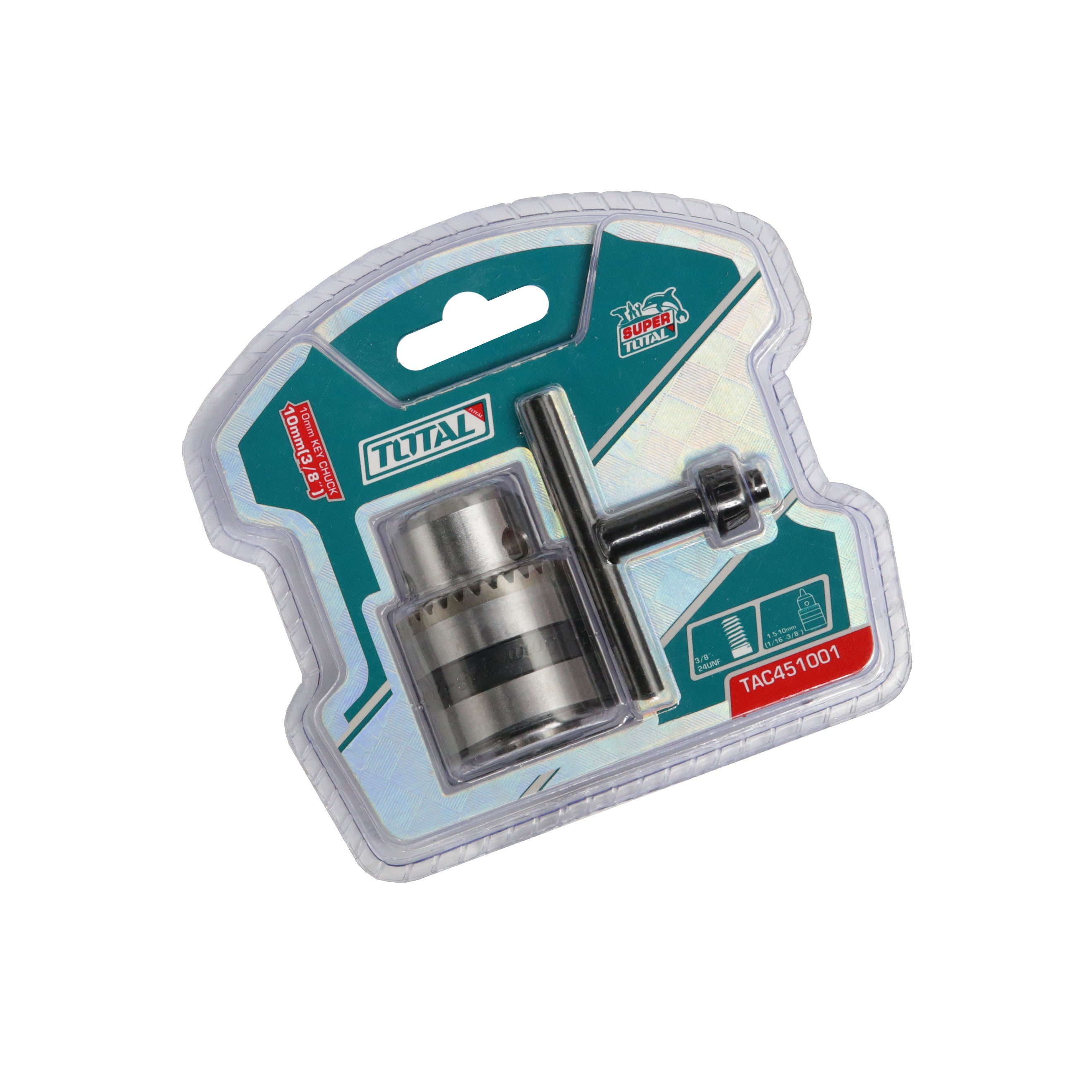 Total Key Chuck with Adaptor - 10mm - TAC451001