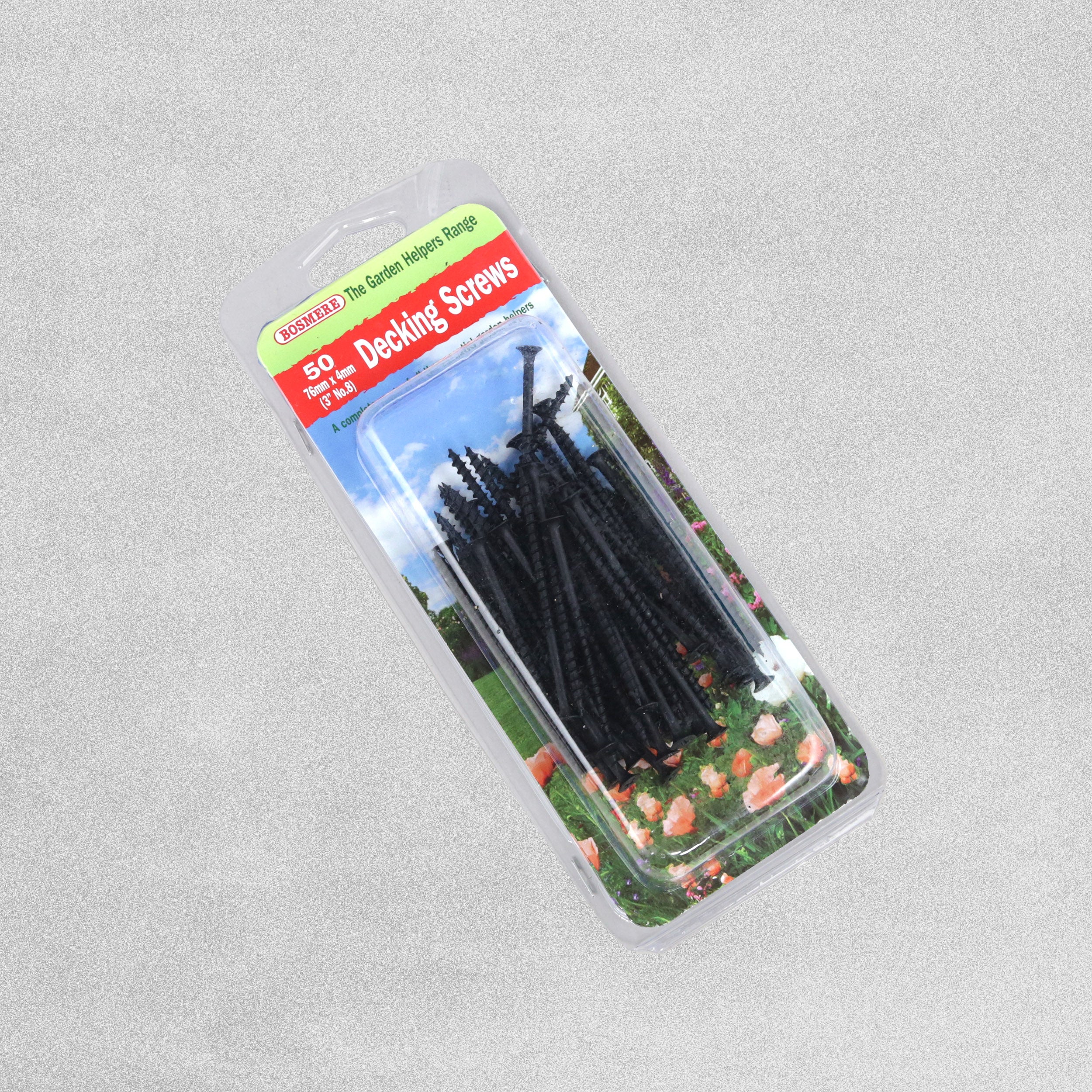 Bosmere Decking Screws - 76mm x 4mm - 50pcs