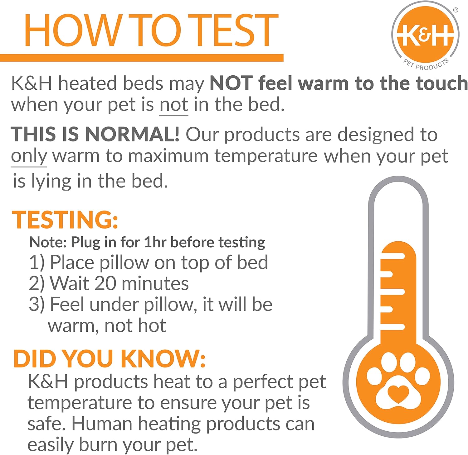 K&H Thermo-Kitty Heated Pet Mat