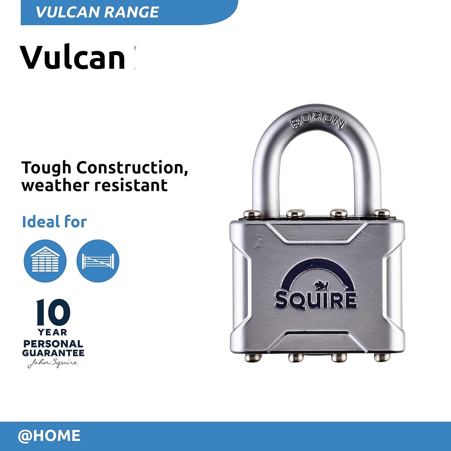 Squire Vulcan P4 45 Padlock - 2 Keys