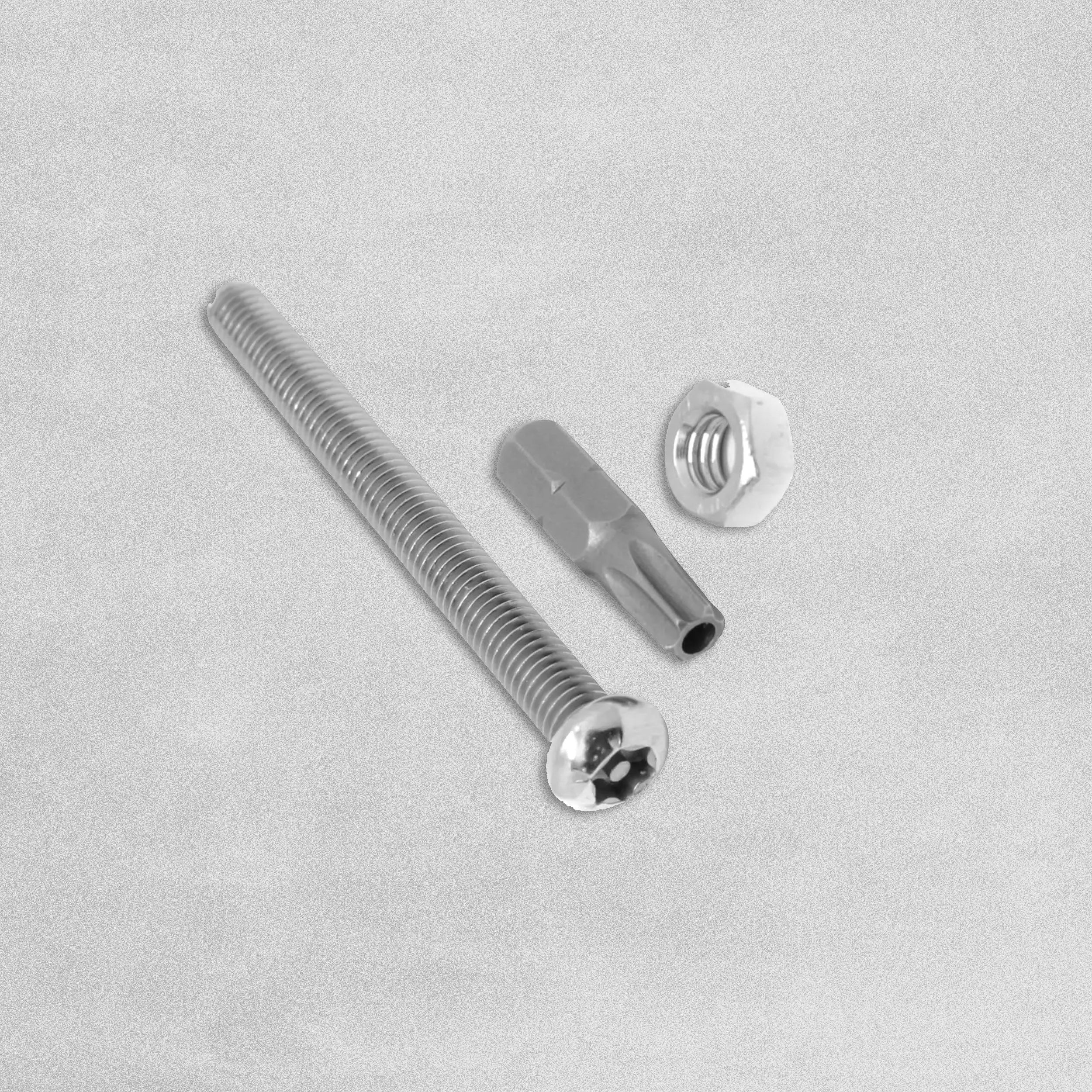 Sandleford Round Head Nuts and Bolts - M6 x 65mm - 4pcs